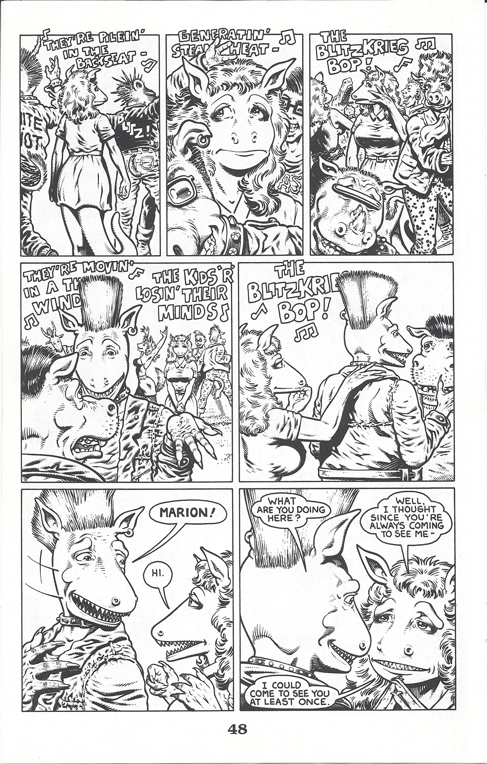 Read online Critters comic -  Issue #23 - 52