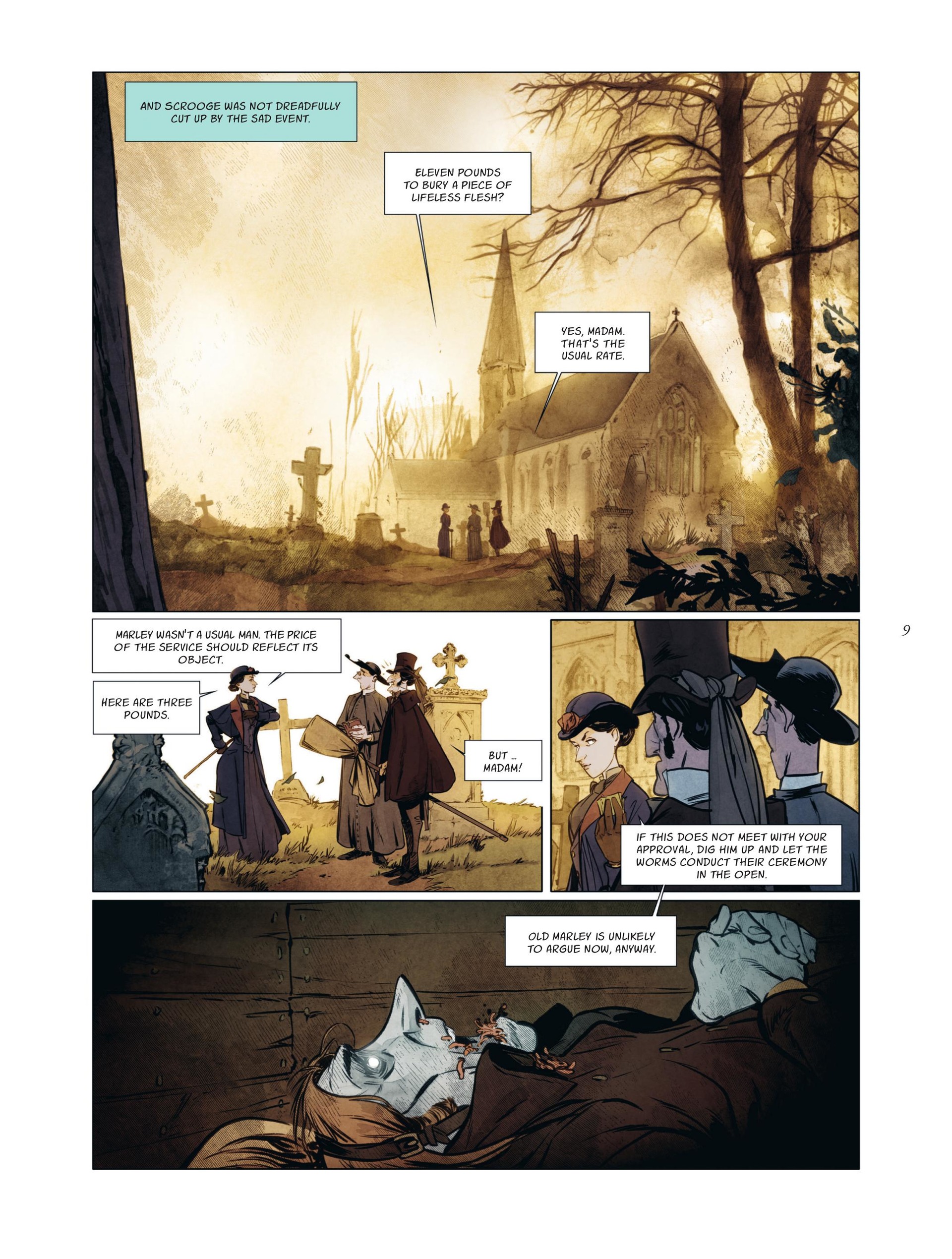 Read online A Christmas Carol: A Ghost Story comic -  Issue # Full - 11
