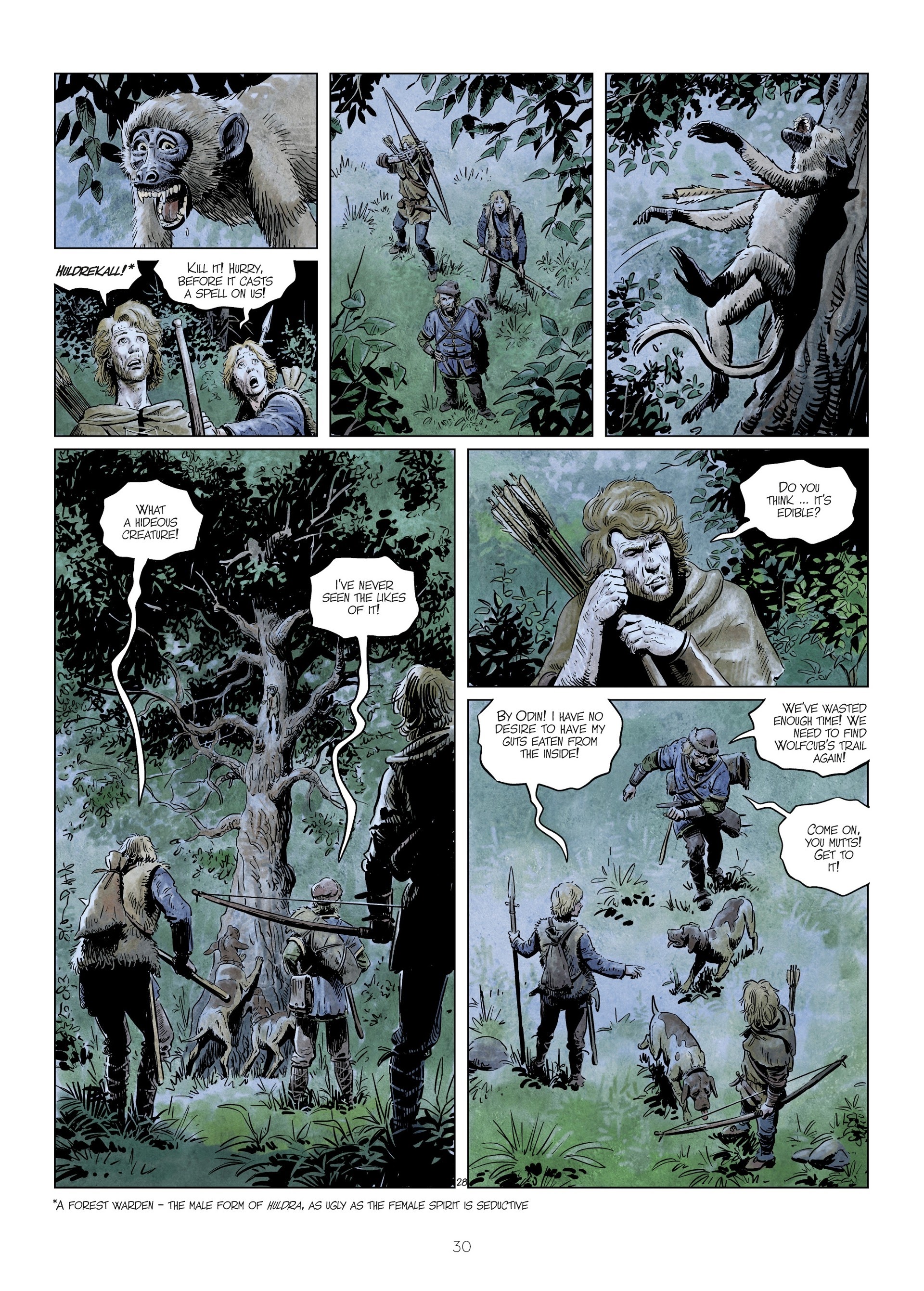 Read online The World of Thorgal: Wolfcub comic -  Issue #4 - 32
