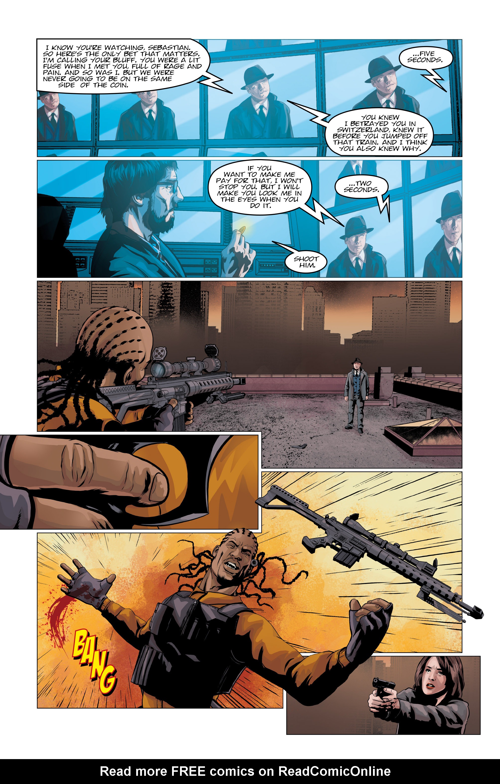 Read online The Blacklist comic -  Issue #5 - 19
