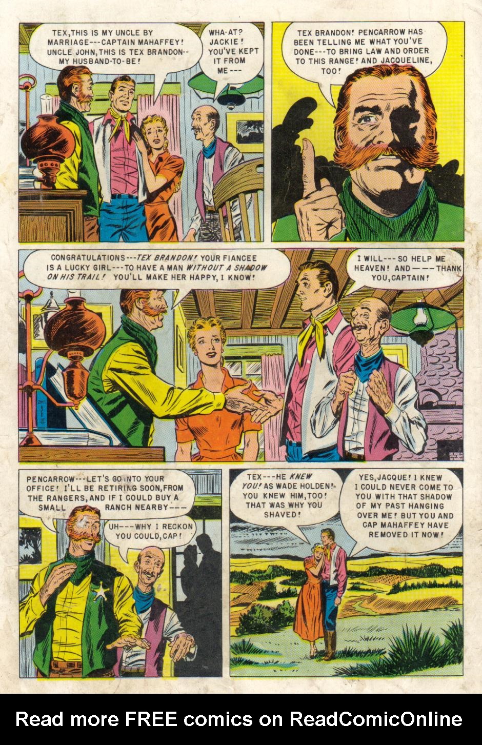 Read online Four Color Comics comic -  Issue #604 - 36