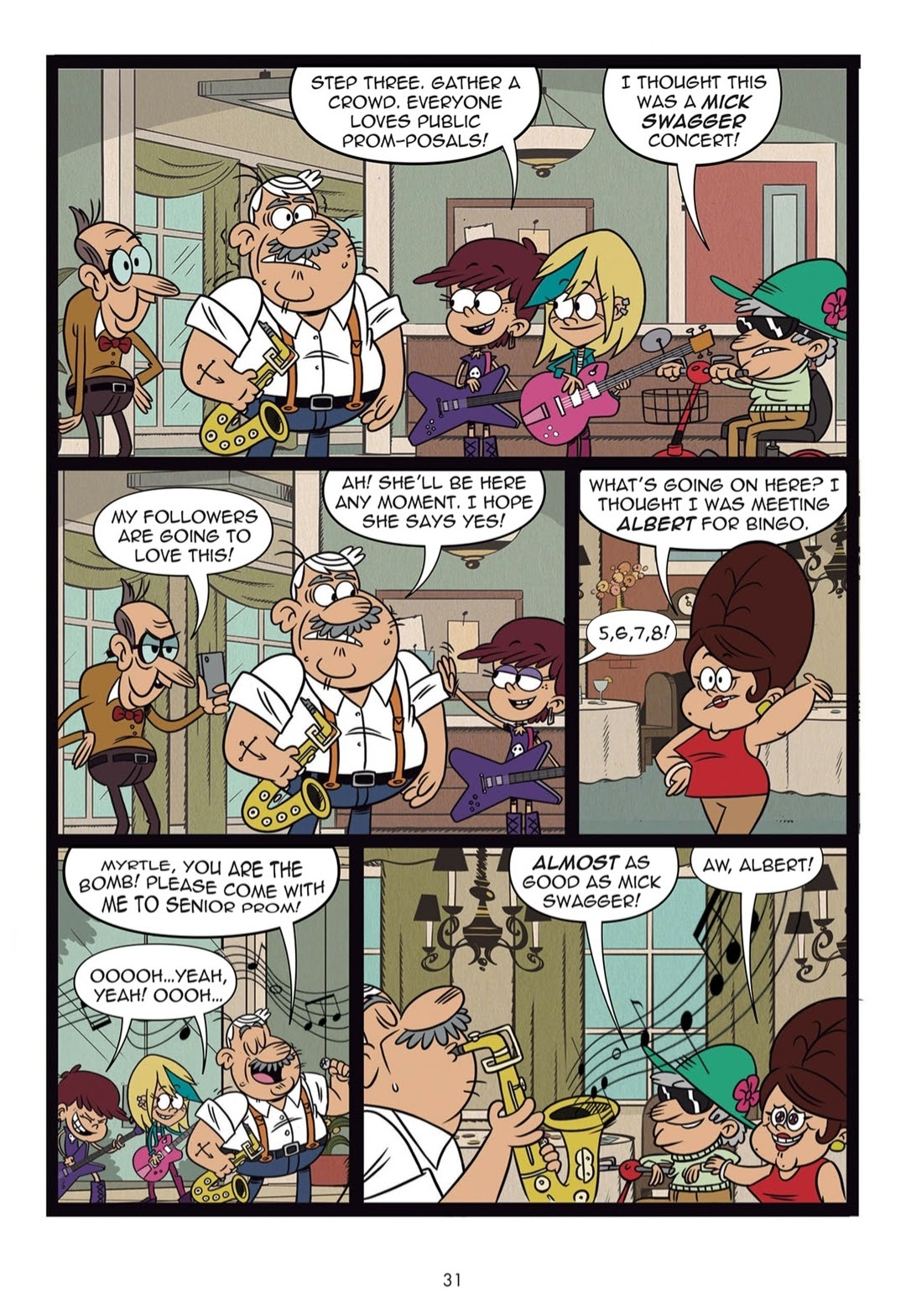 Read online The Loud House Love Out Loud Special comic -  Issue # Full - 32