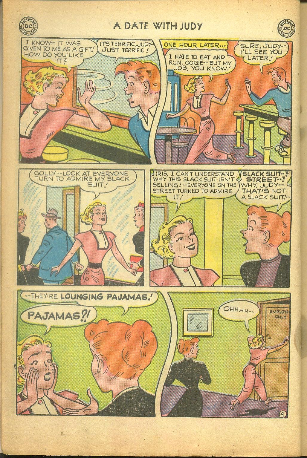 Read online A Date with Judy comic -  Issue #23 - 6