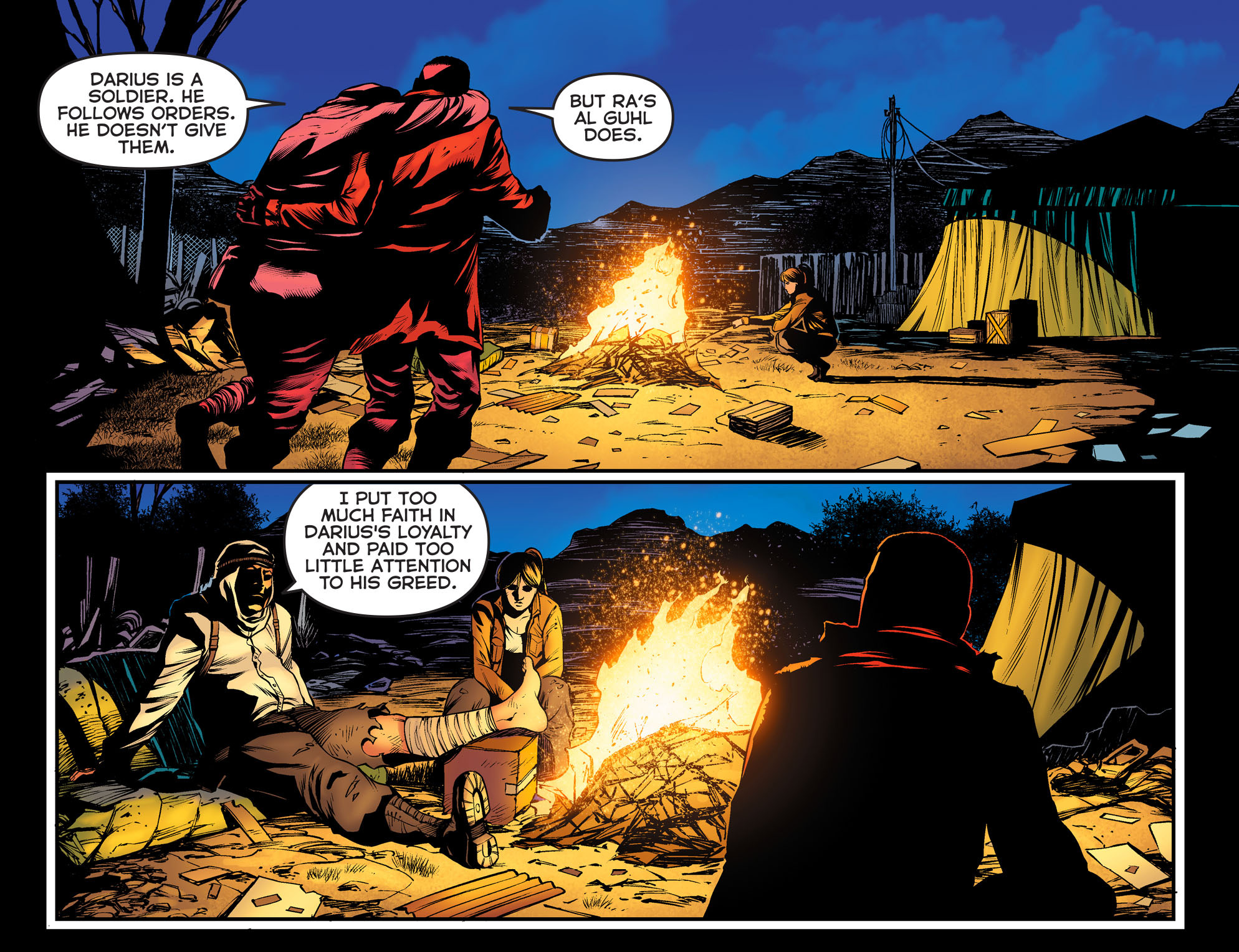 Read online Arrow: The Dark Archer comic -  Issue #7 - 9