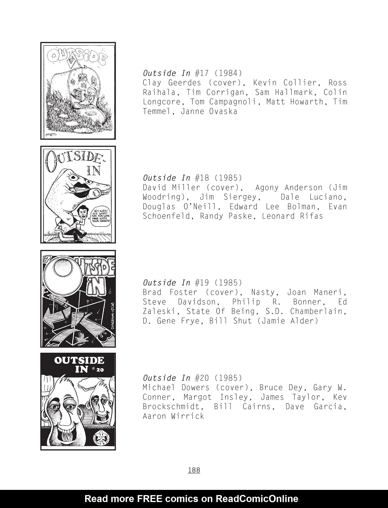 Read online Treasury of Mini Comics comic -  Issue # TPB 1 - 182