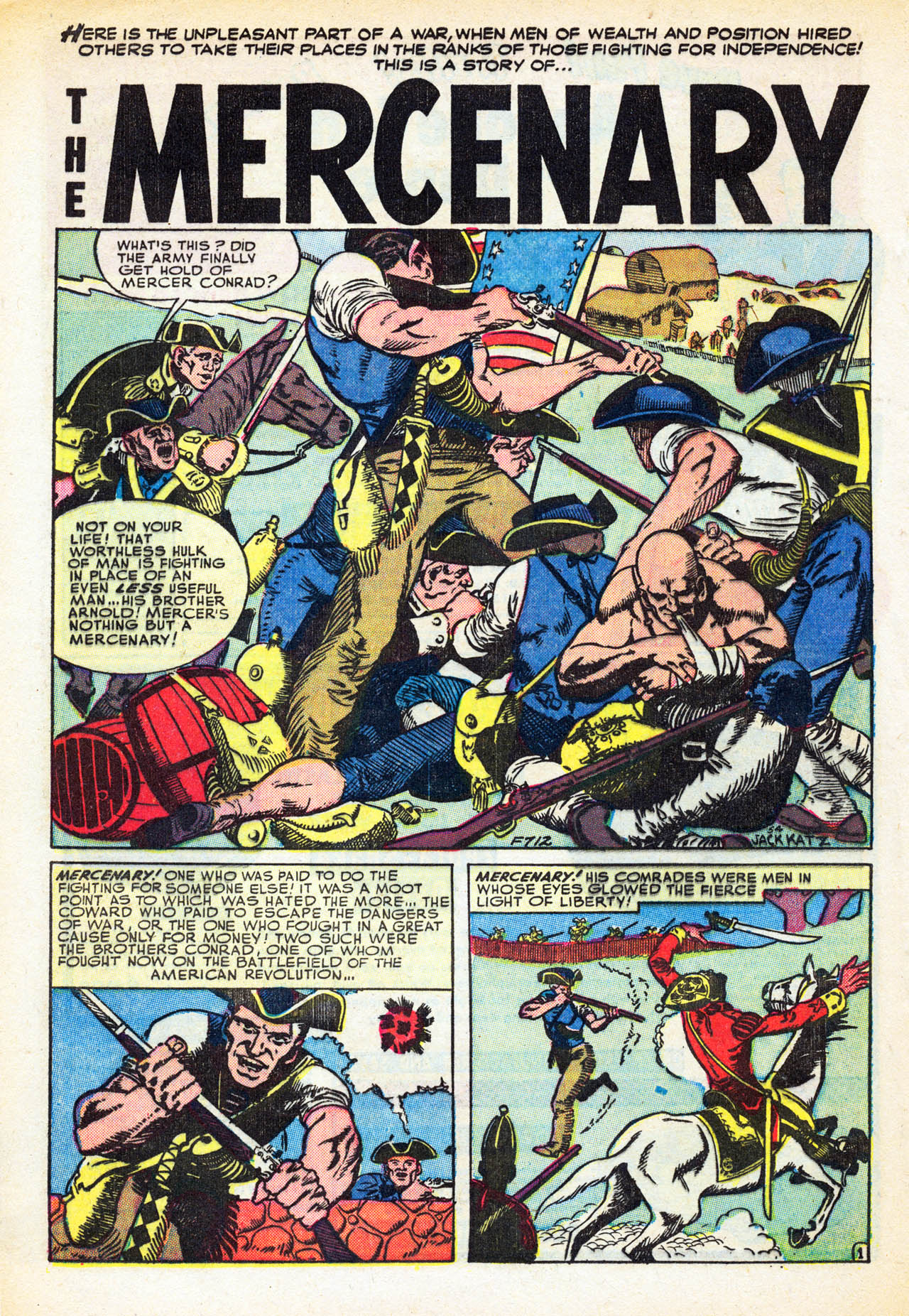 Read online War Comics comic -  Issue #34 - 20
