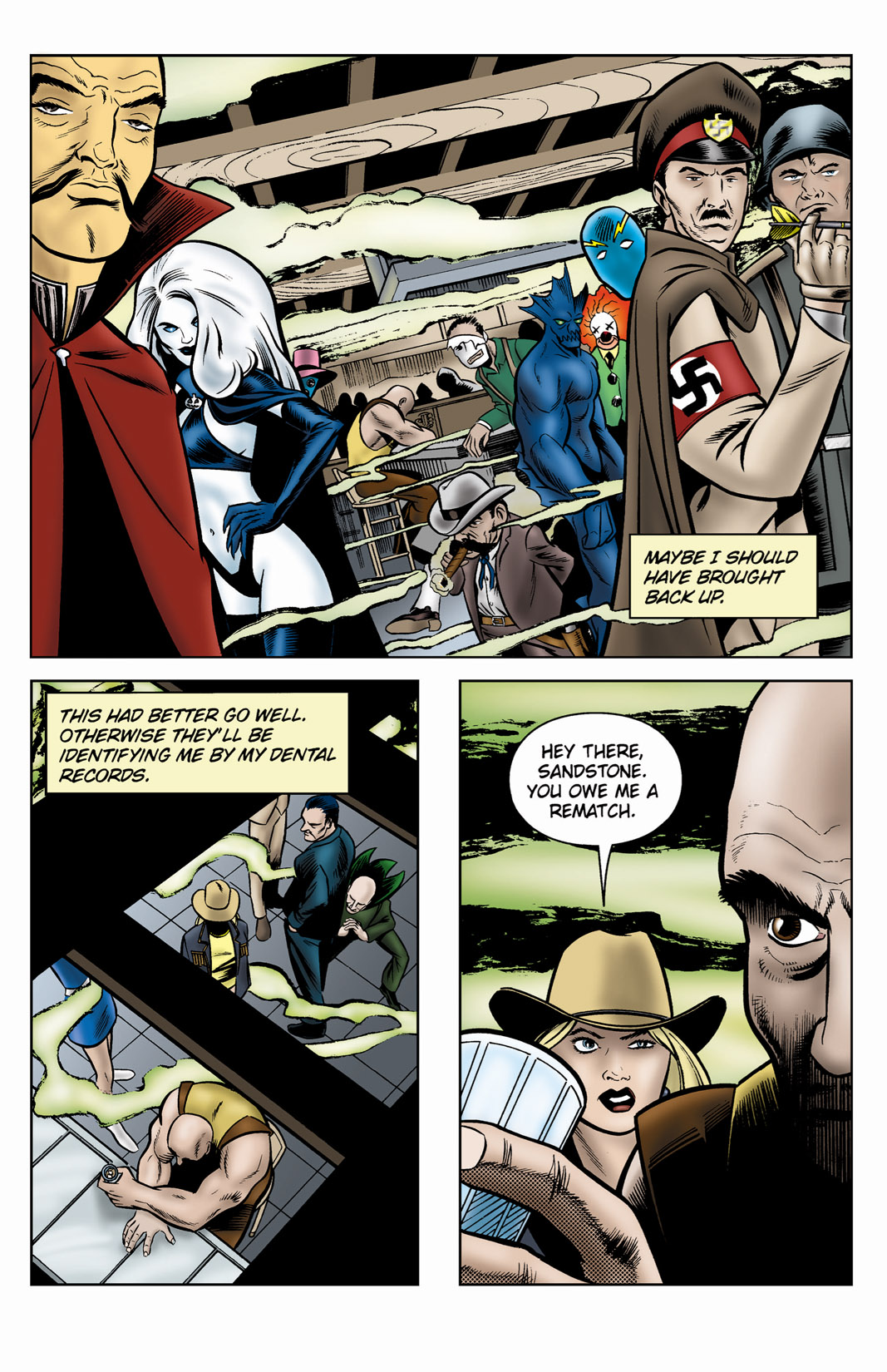 Read online SideChicks comic -  Issue #3 - 4