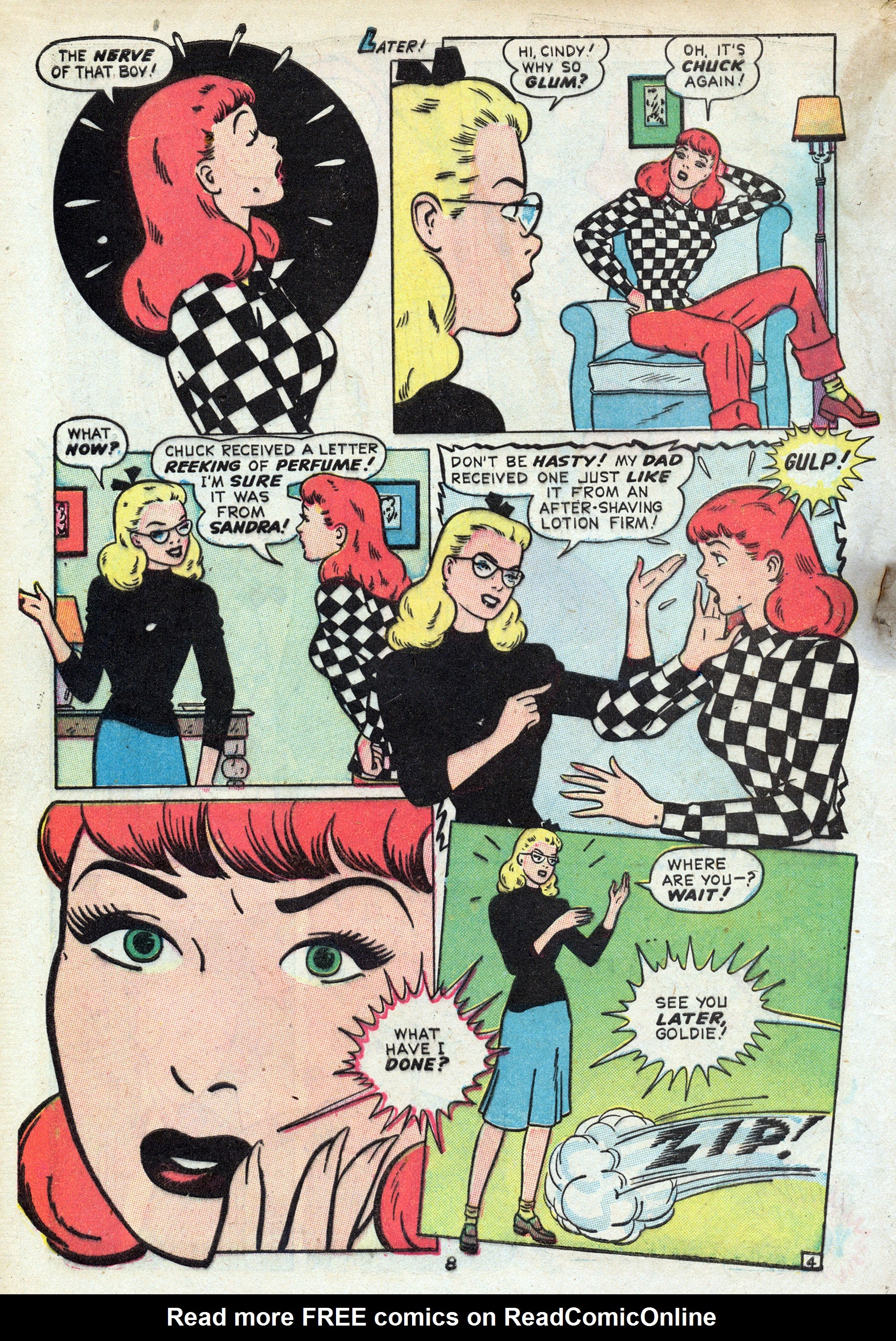 Read online Junior Miss (1947) comic -  Issue #28 - 8