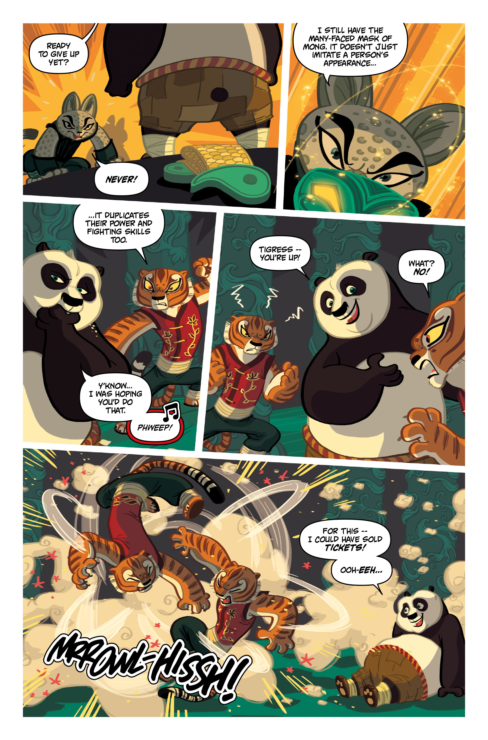 Read online DreamWorks Kung Fu Panda comic -  Issue #4 - 24