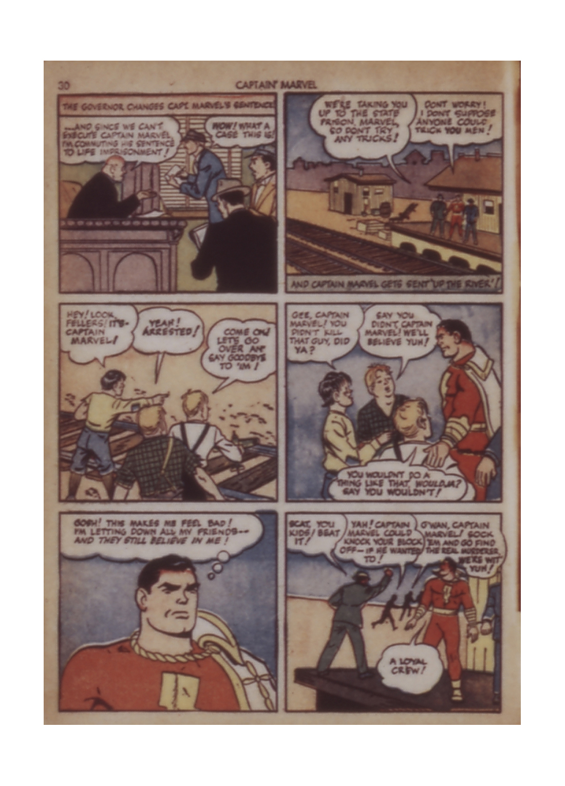 Read online Captain Marvel Adventures comic -  Issue #15 - 31