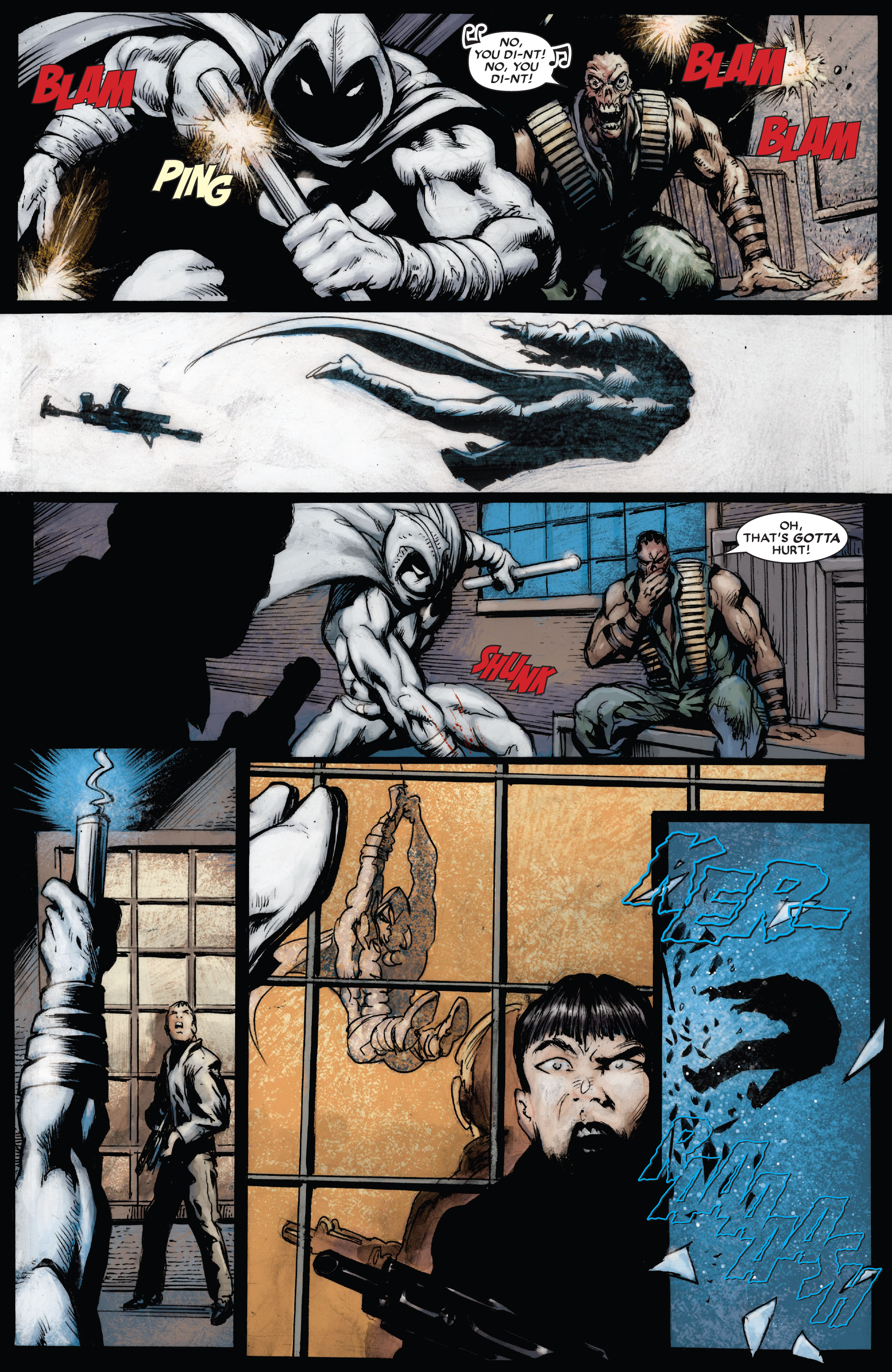Read online Moon Knight by Huston, Benson & Hurwitz Omnibus comic -  Issue # TPB (Part 5) - 7