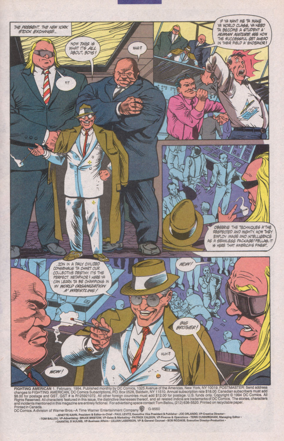 Read online Fighting American (1994) comic -  Issue #1 - 2