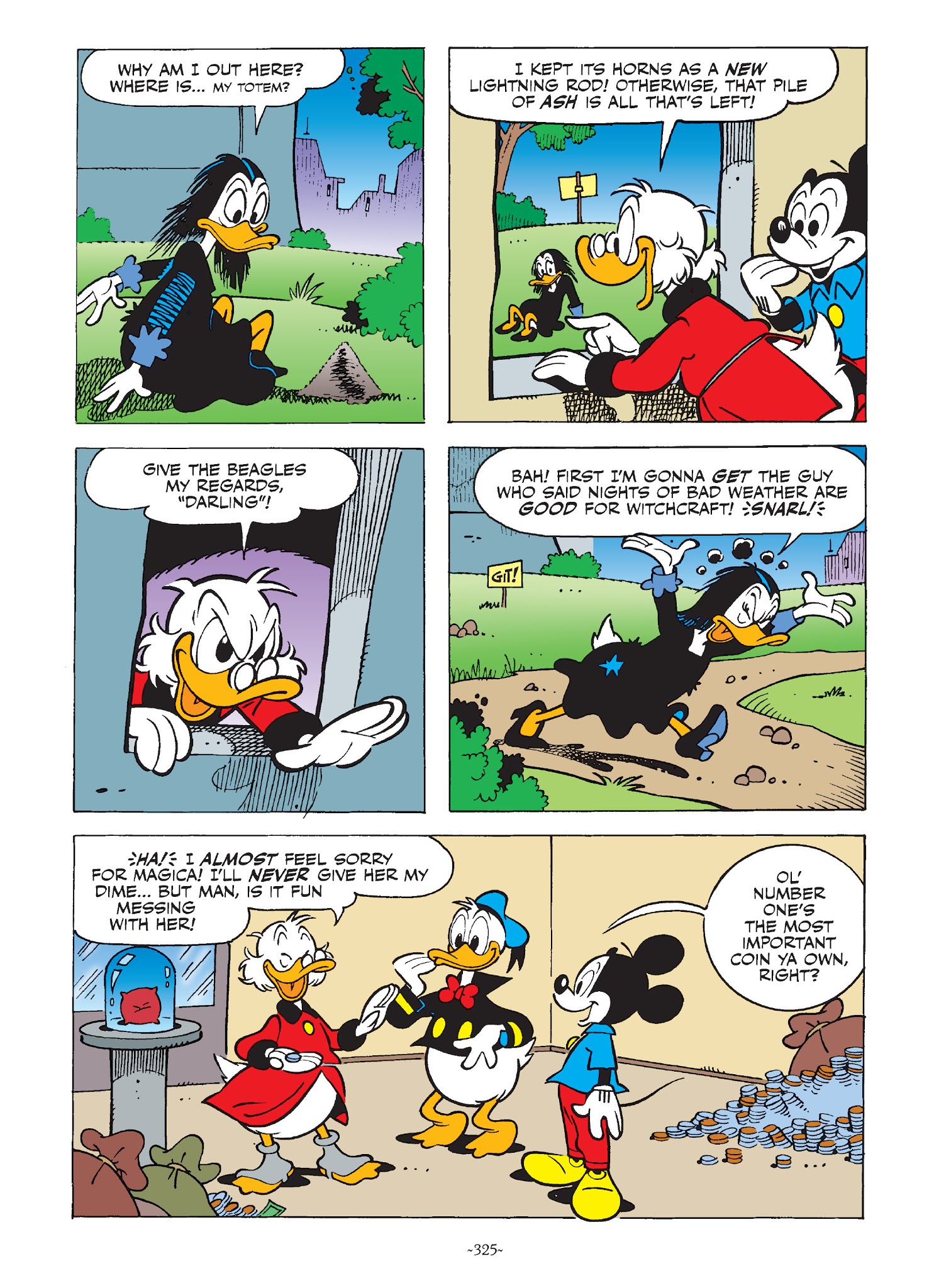 Read online Mickey and Donald: The Search For the Zodiac Stone comic -  Issue # TPB - 324
