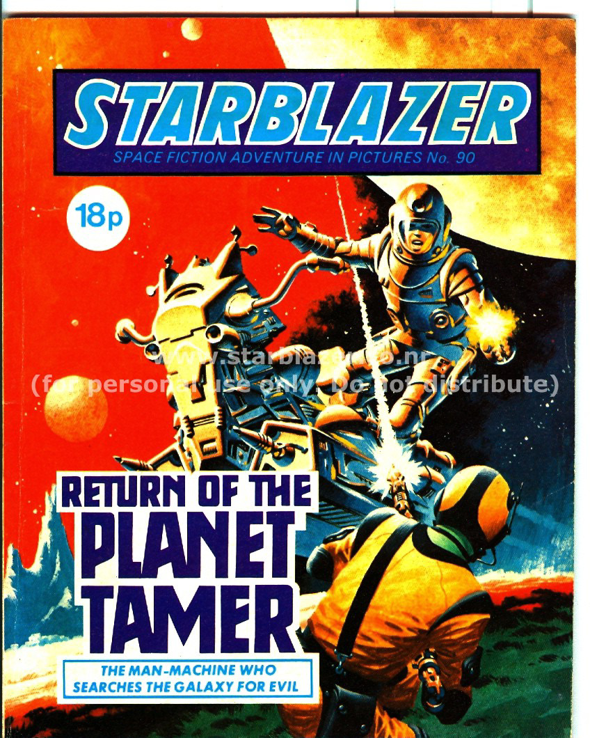 Read online Starblazer comic -  Issue #90 - 1