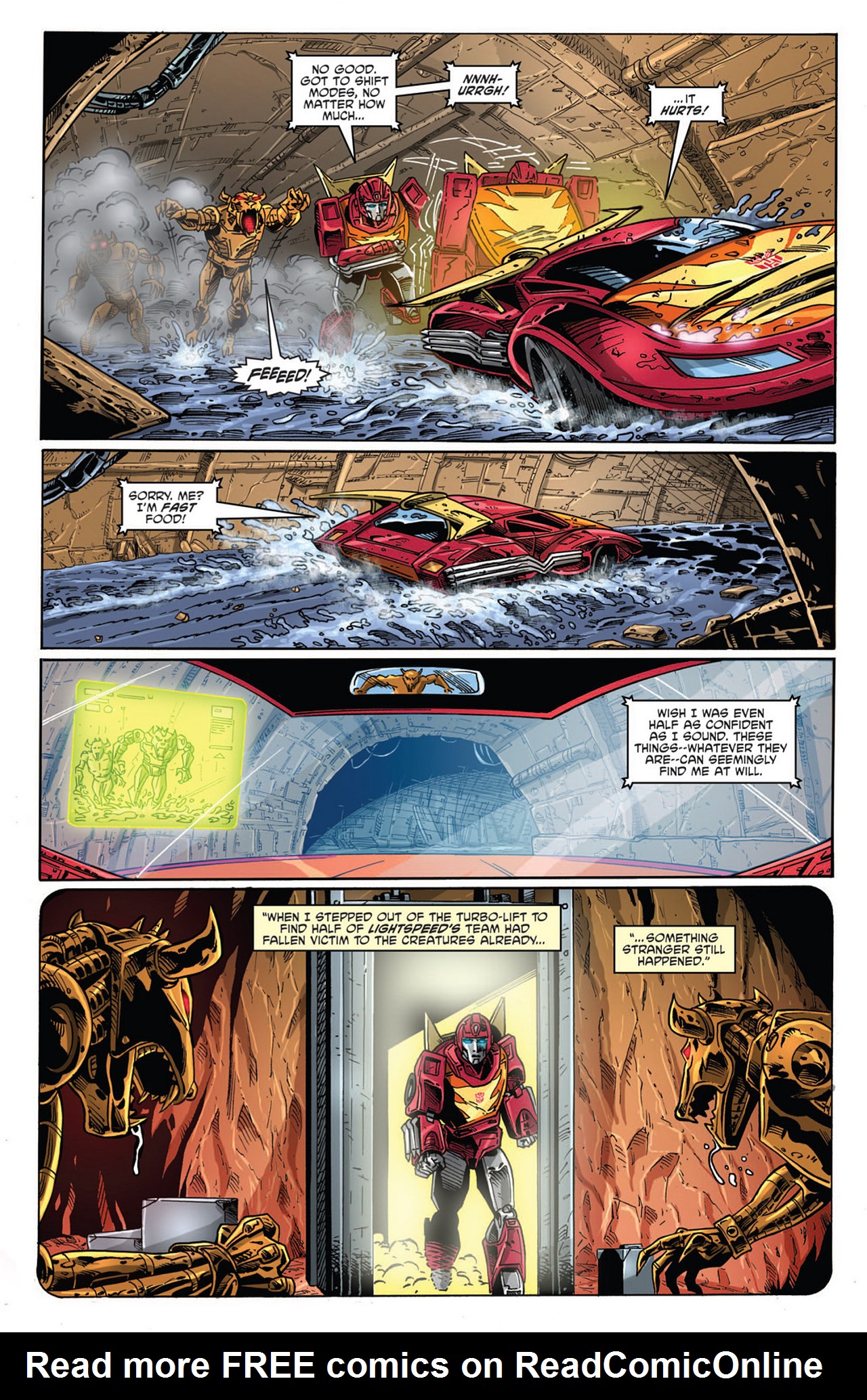 Read online The Transformers: Regeneration One comic -  Issue #88 - 17