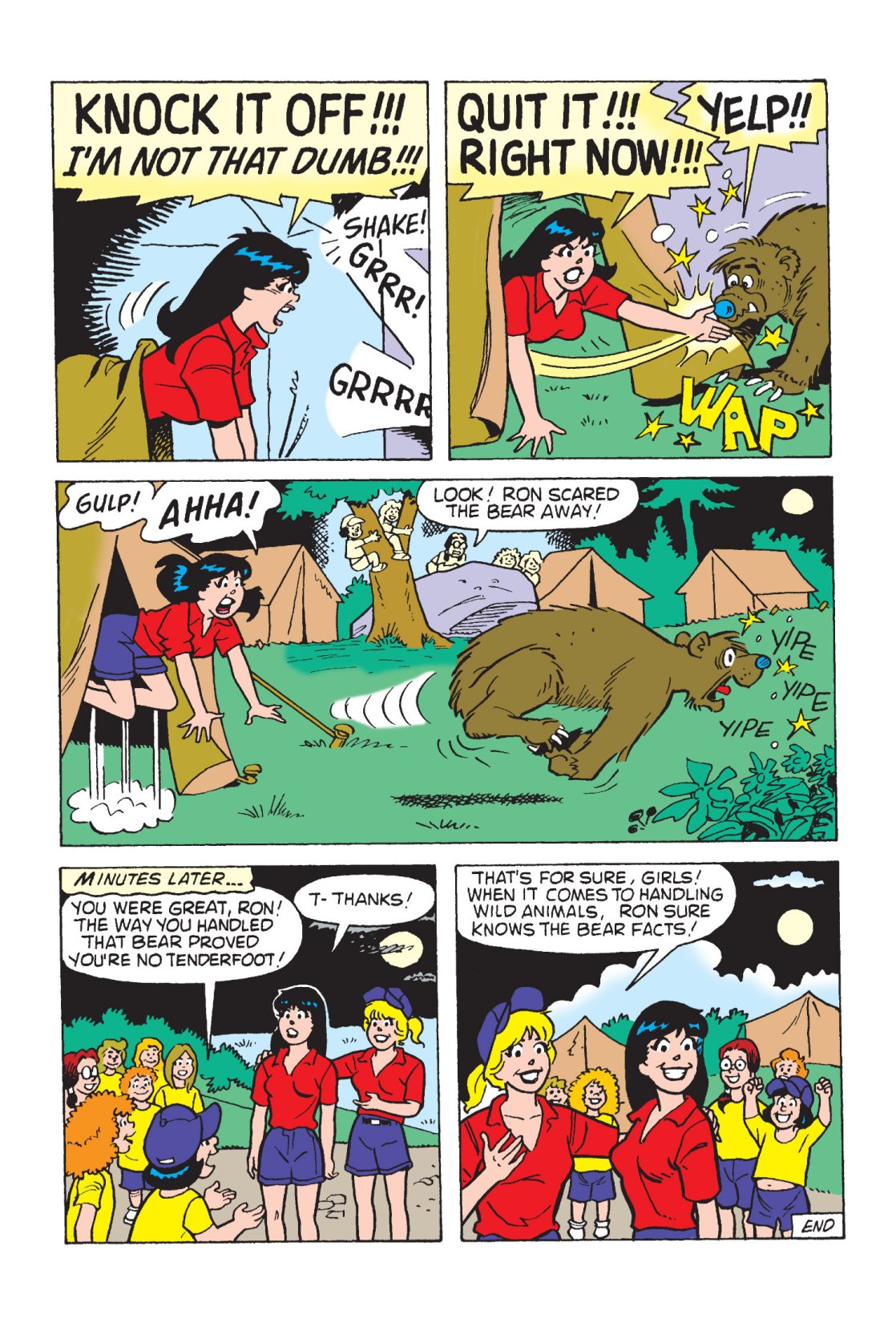 Read online Archie's Camp Tales comic -  Issue # TPB - 40