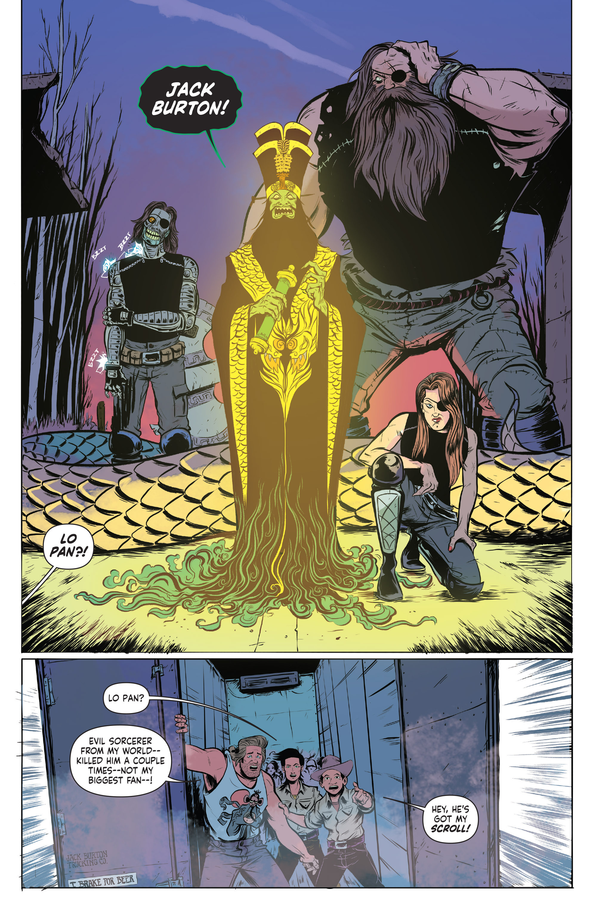 Read online Big Trouble in Little China/Escape From New York comic -  Issue #3 - 12