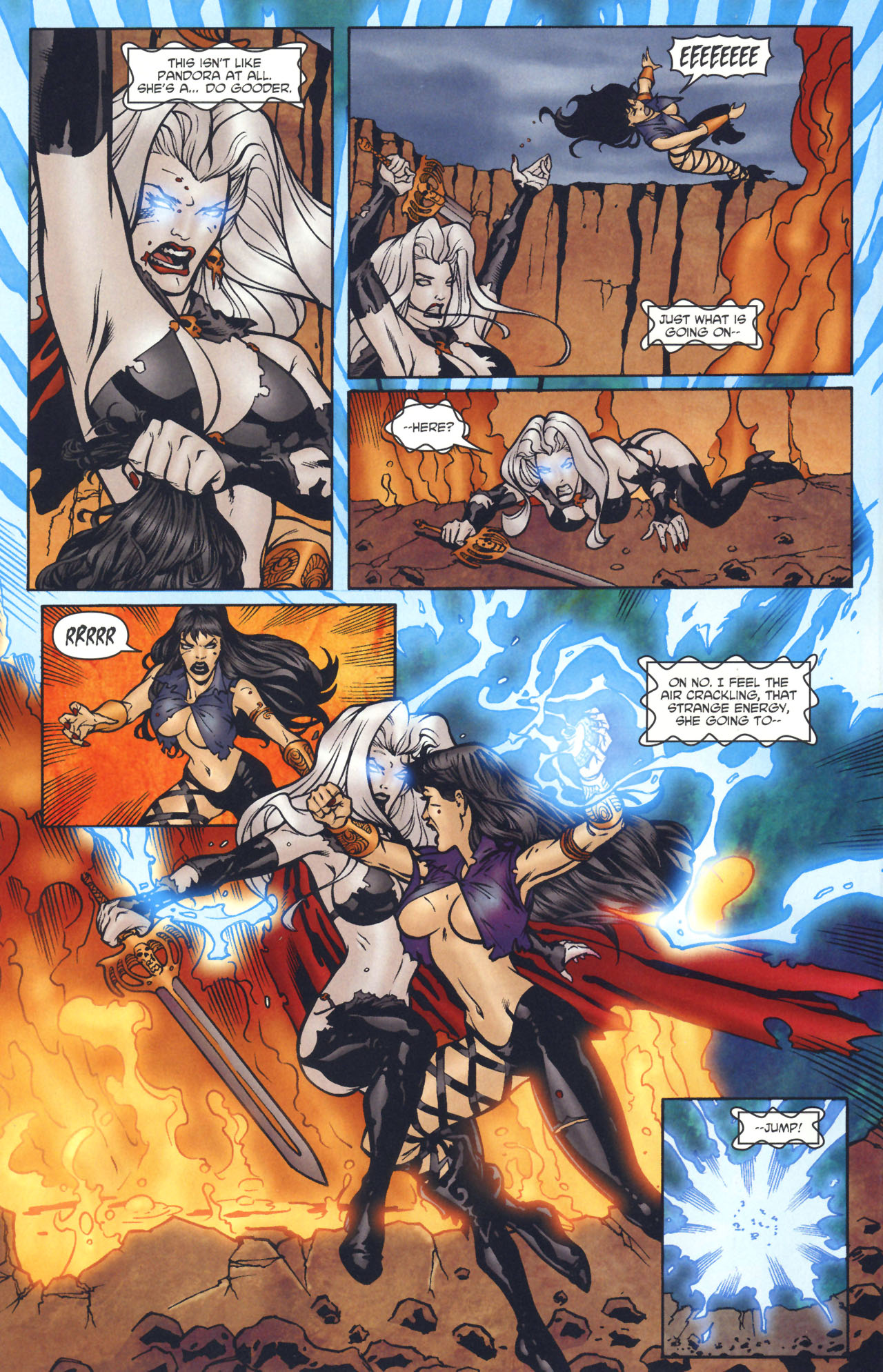 Read online Lady Death vs. Pandora comic -  Issue # Full - 22