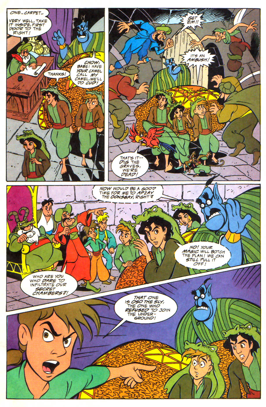Read online Disney's Aladdin comic -  Issue #4 - 19