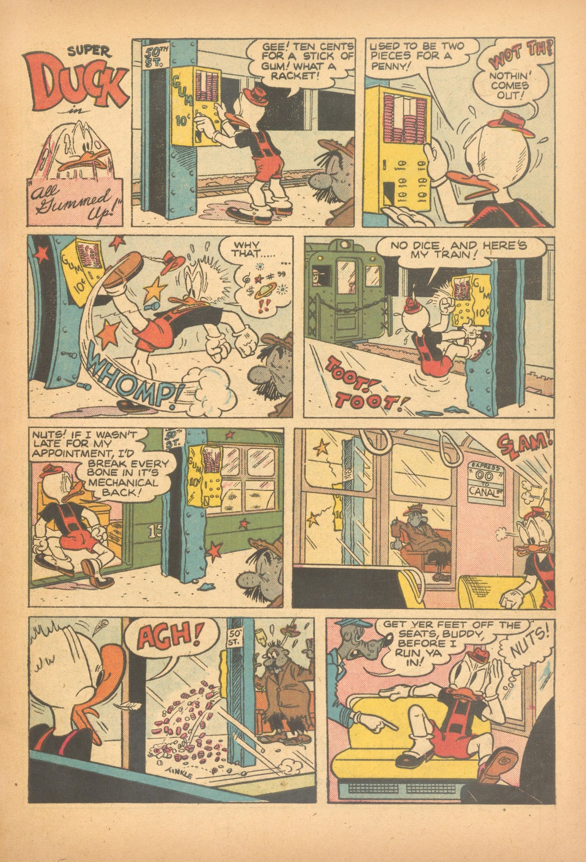 Read online Super Duck Comics comic -  Issue #62 - 5