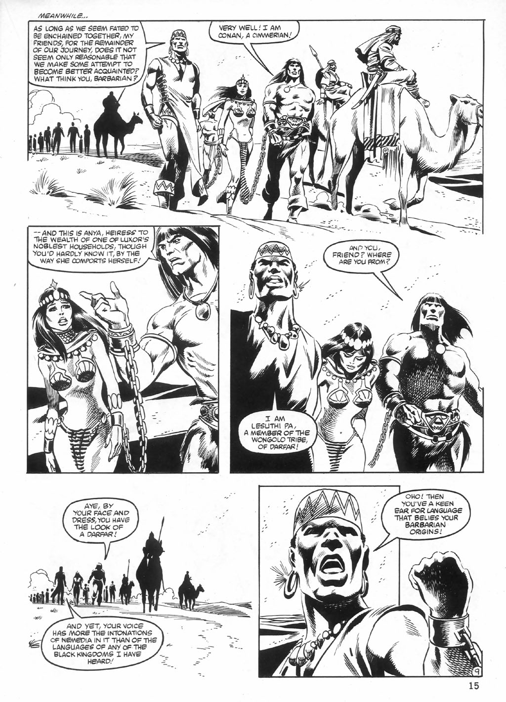 Read online The Savage Sword Of Conan comic -  Issue #97 - 15