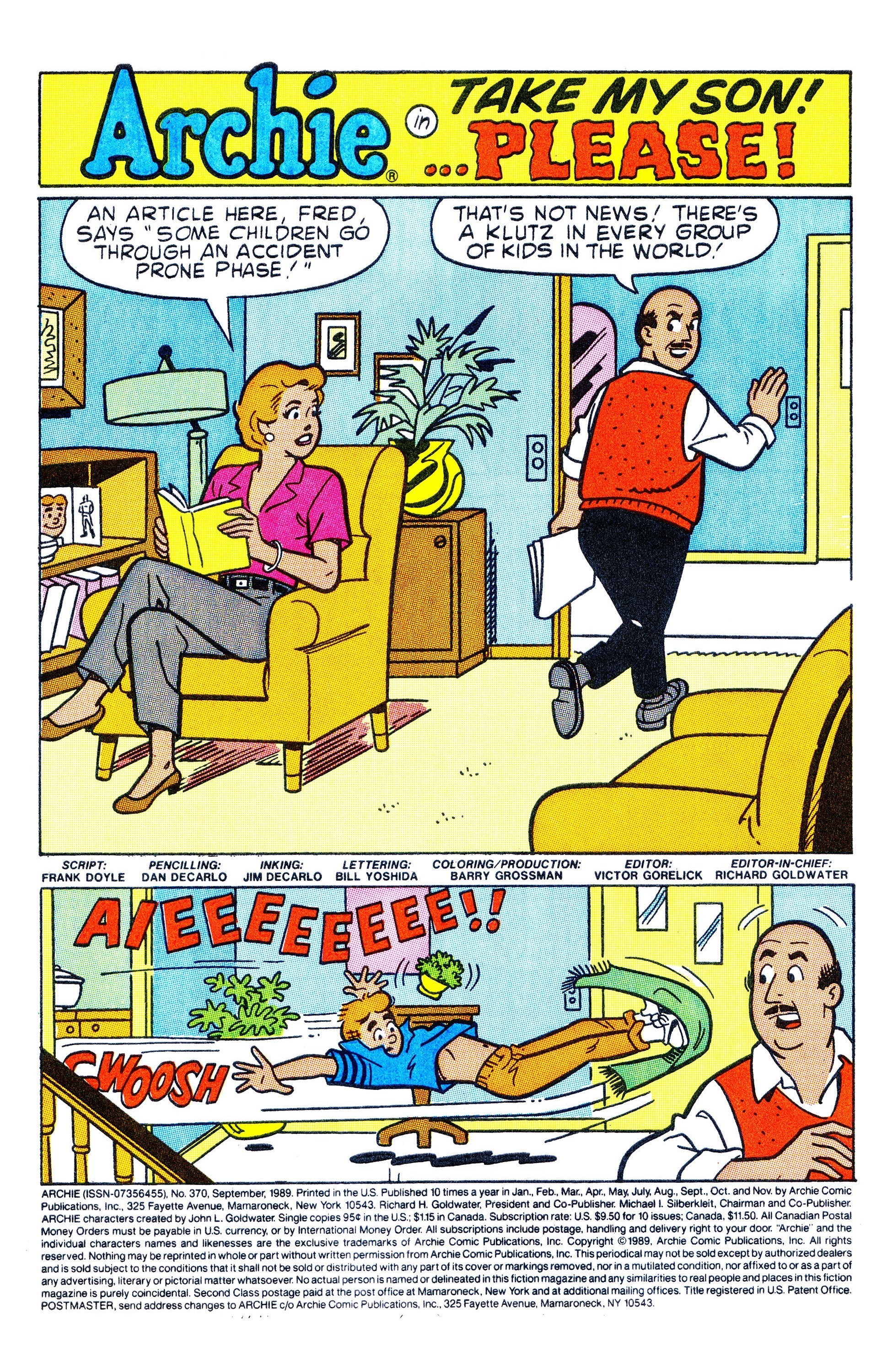 Read online Archie (1960) comic -  Issue #370 - 2