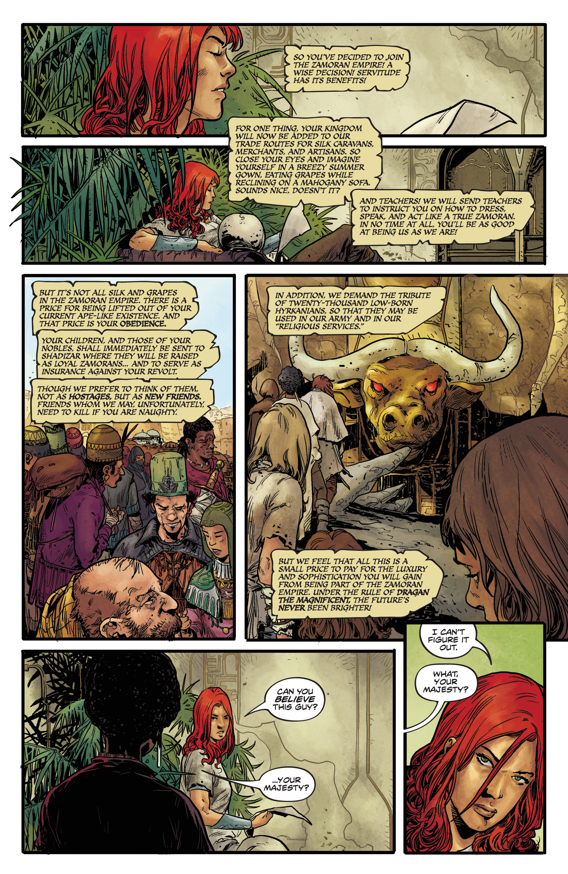Read online Red Sonja (2019) comic -  Issue #1 - 25