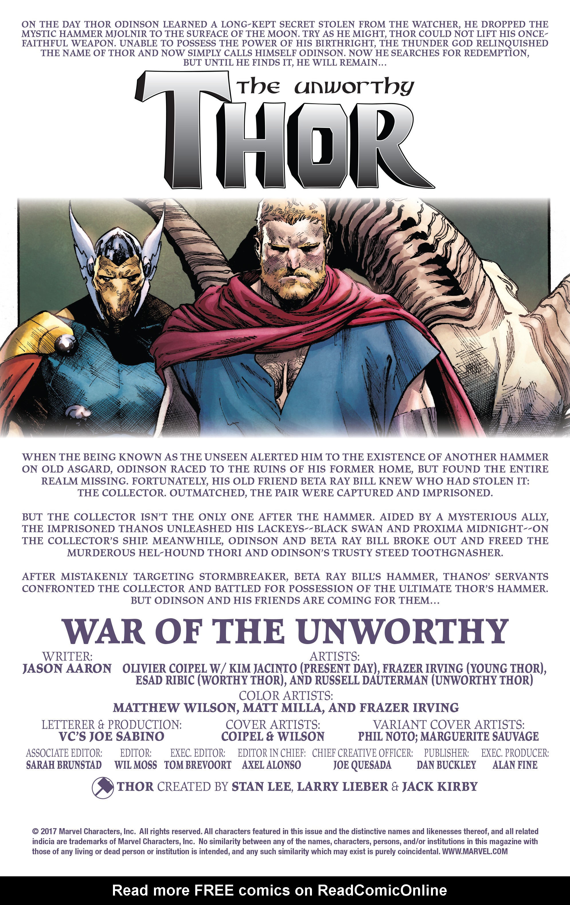 Read online The Unworthy Thor comic -  Issue #4 - 2