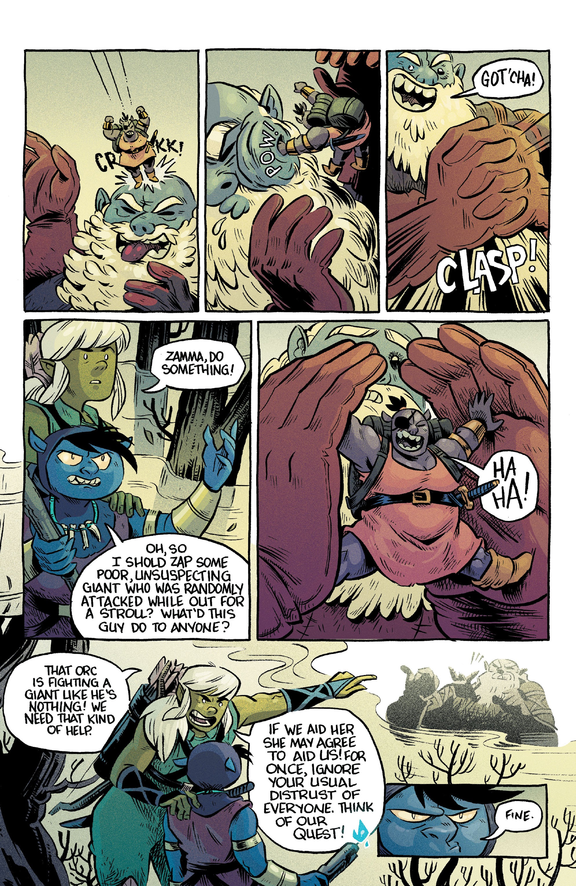 Read online ORCS! comic -  Issue #2 - 36