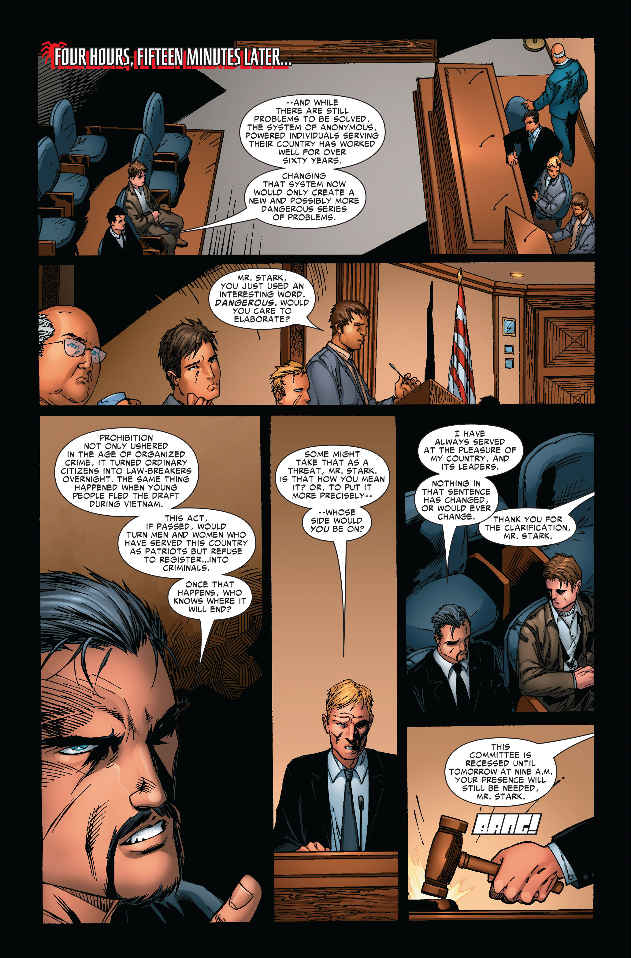 Read online Civil War: The Road to Civil War comic -  Issue # Full - 71