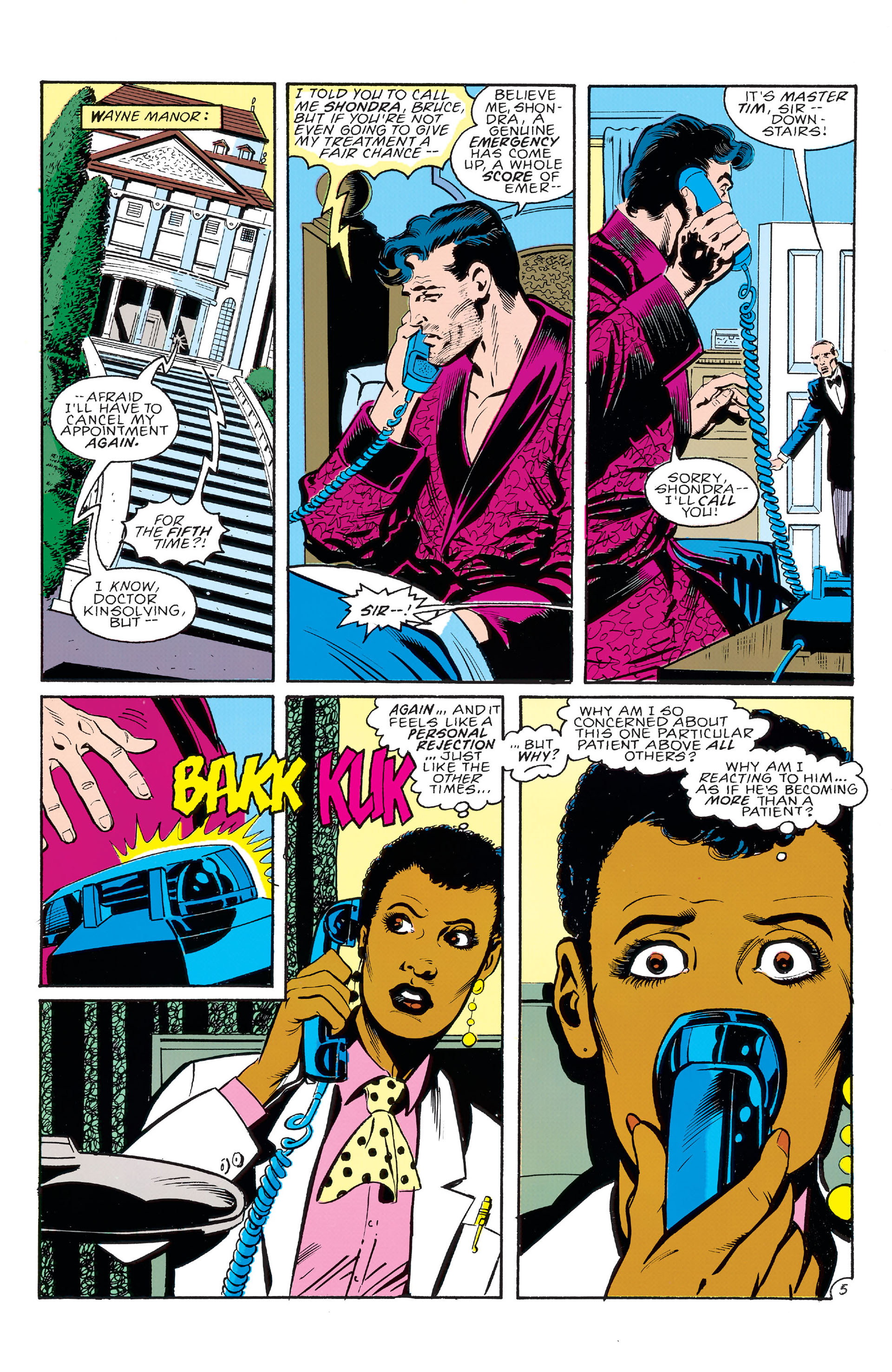 Read online Batman (1940) comic -  Issue #494 - 6