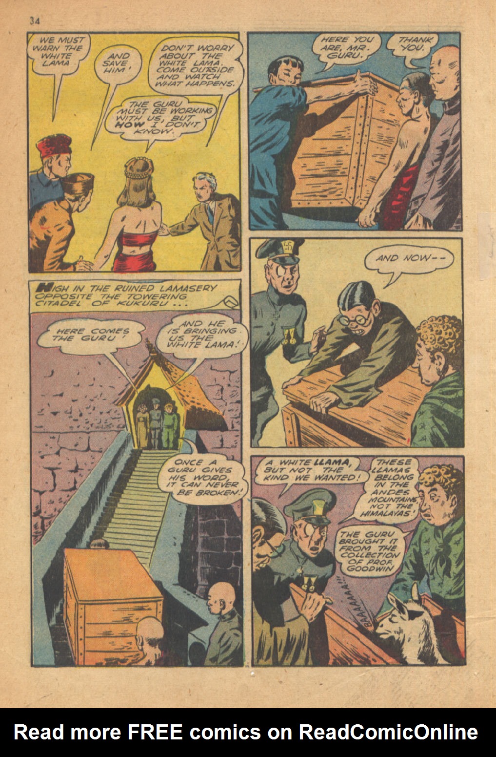 Read online Super-Magician Comics comic -  Issue #13 - 34