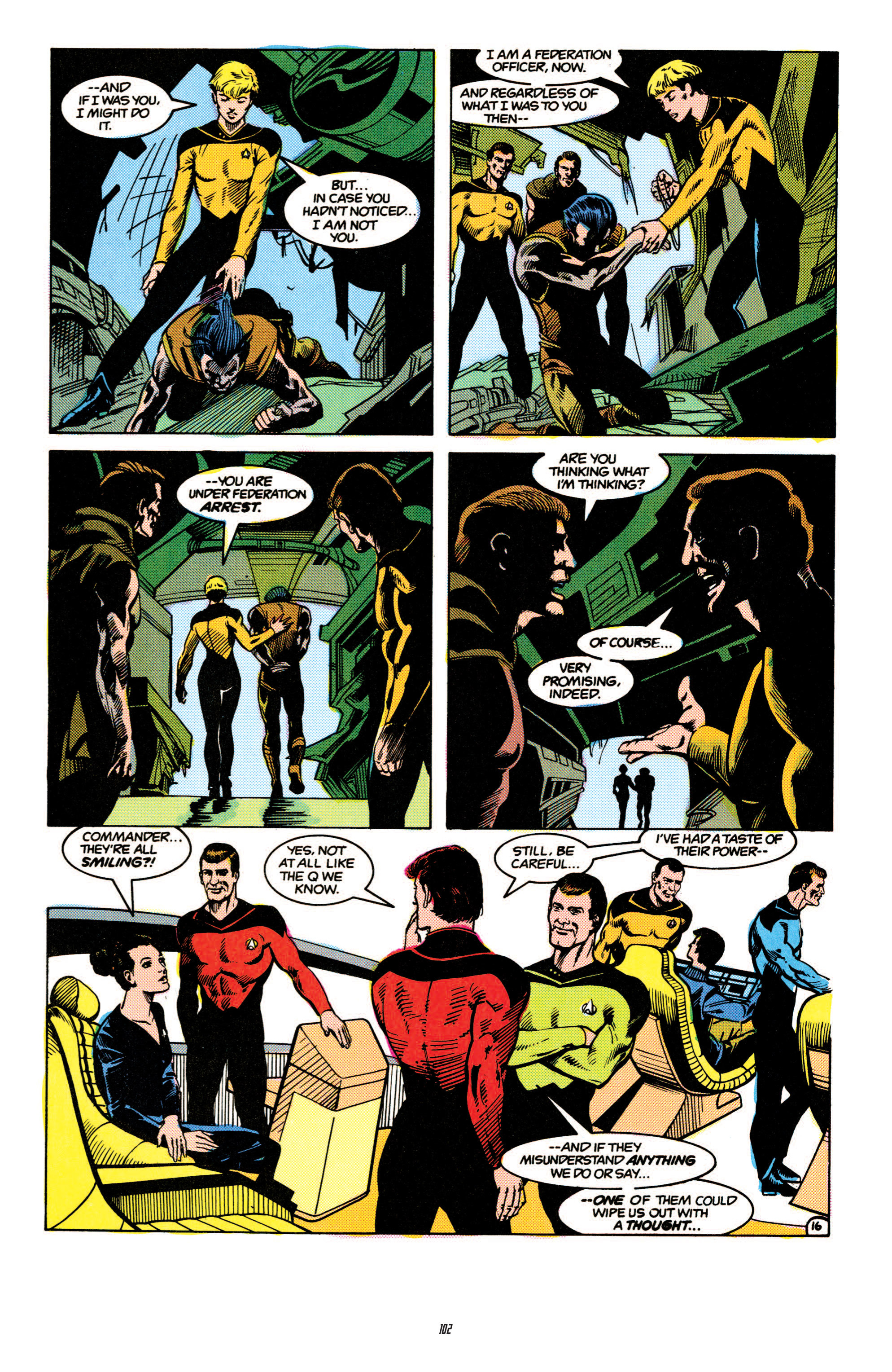 Read online Star Trek Classics comic -  Issue #4 - 101