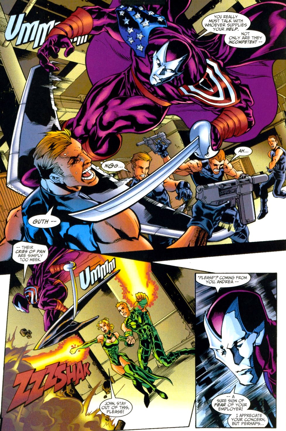Read online Citizen V and the V-Battalion comic -  Issue #2 - 17