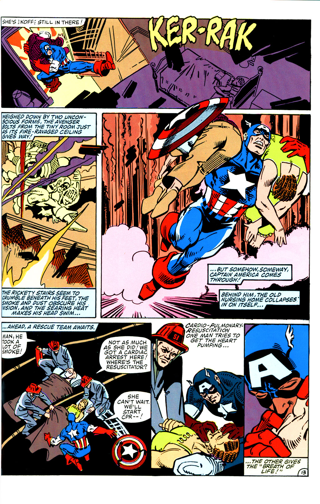 Read online Captain America: Red, White & Blue comic -  Issue # TPB - 143