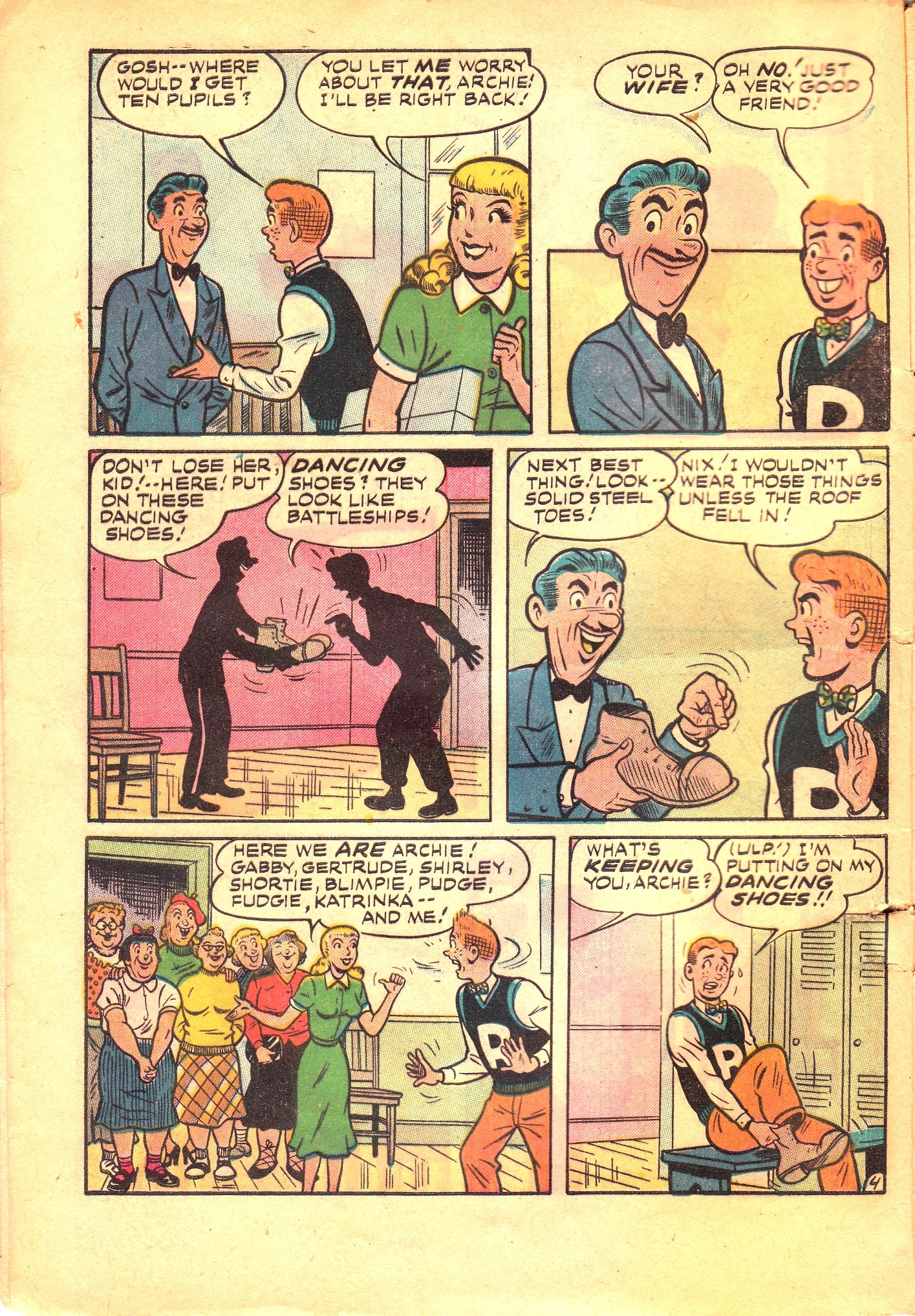 Read online Pep Comics comic -  Issue #83 - 5