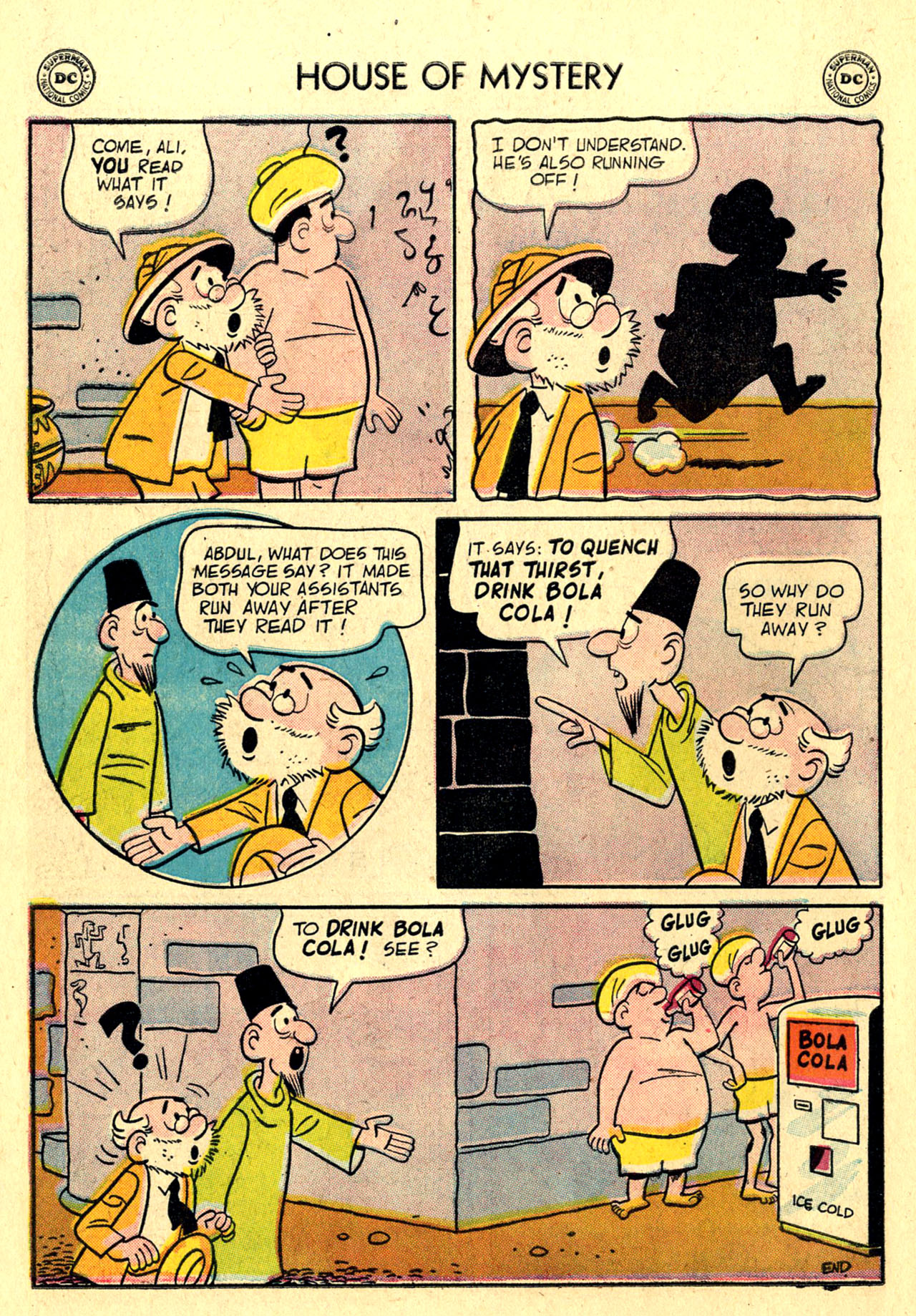 Read online House of Mystery (1951) comic -  Issue #69 - 10