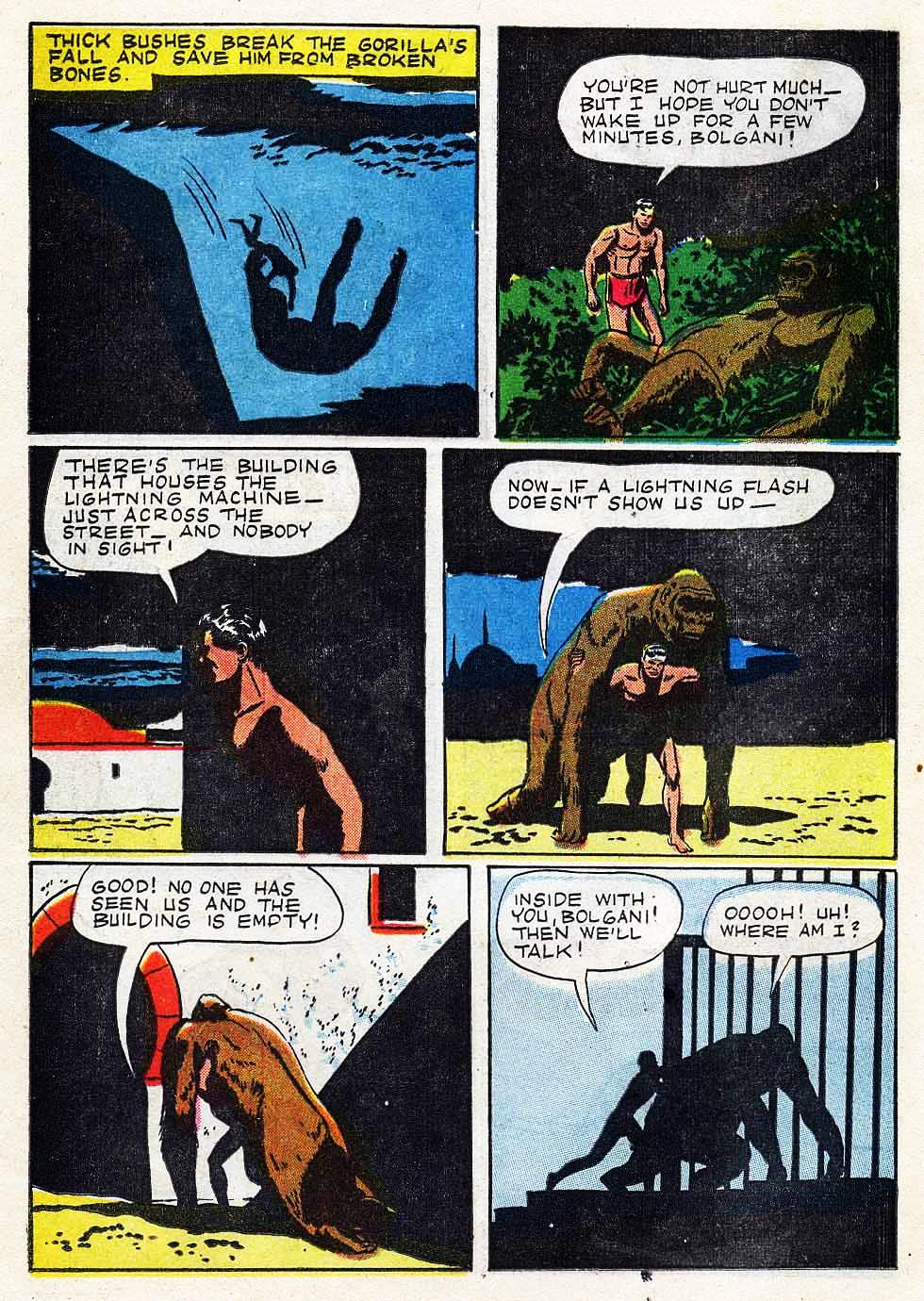 Read online Tarzan (1948) comic -  Issue #10 - 16