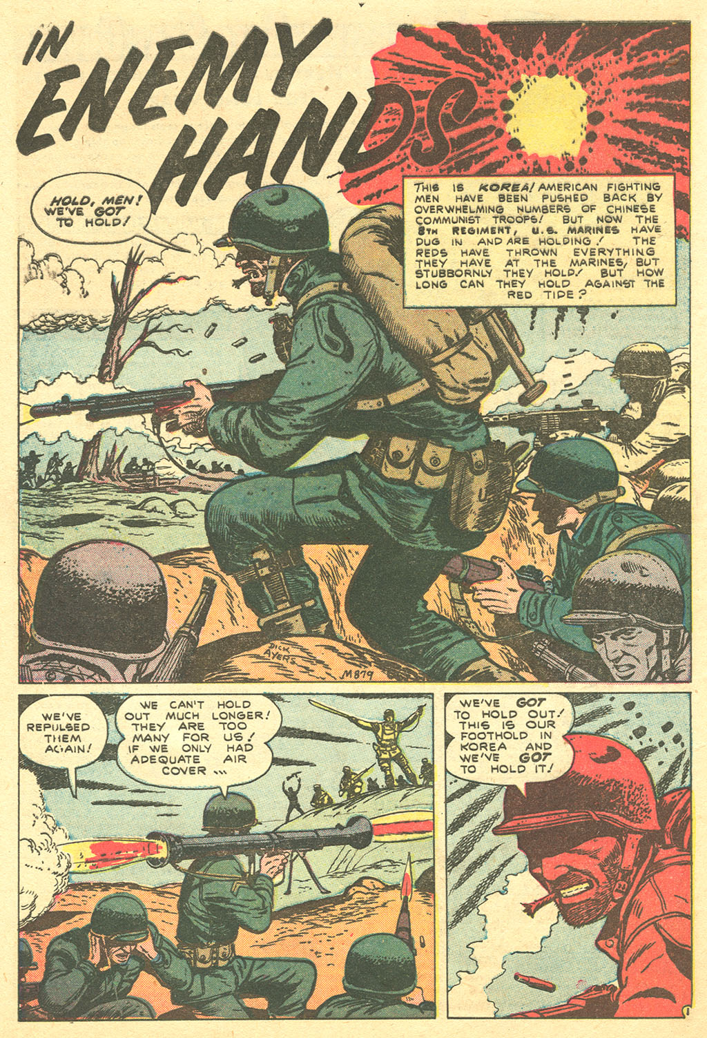 Read online Marines in Battle comic -  Issue #21 - 27
