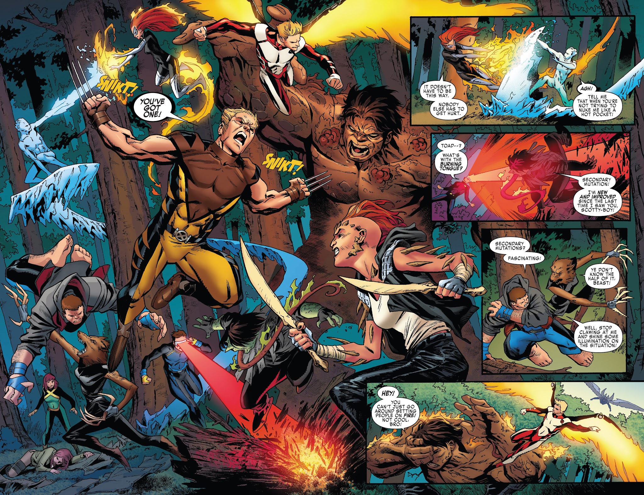 Read online X-Men: Blue comic -  Issue #7 - 13