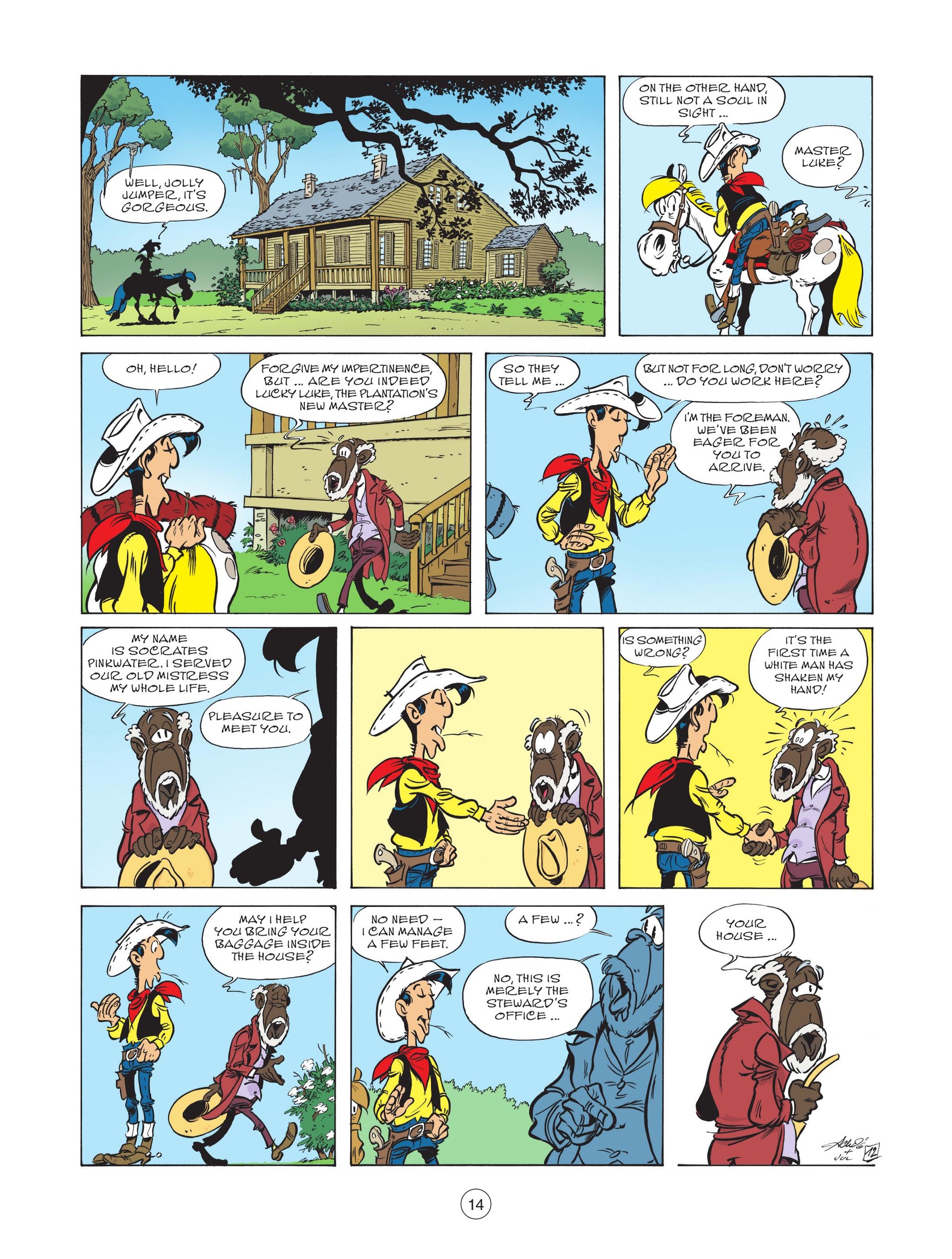 Read online A Lucky Luke Adventure comic -  Issue #77 - 16