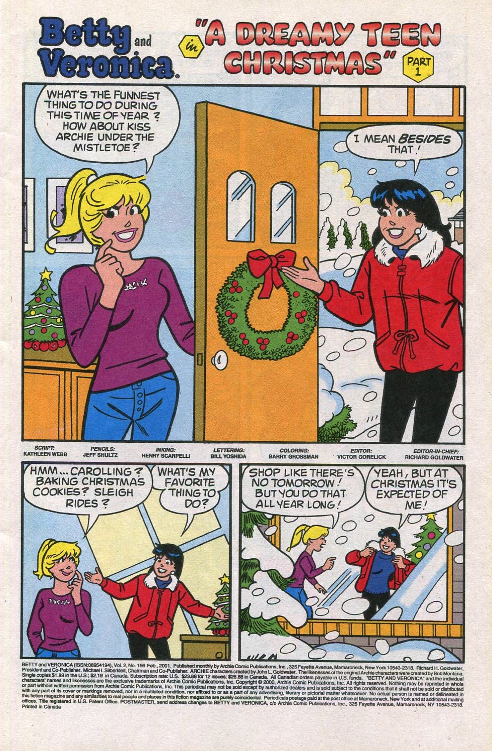 Read online Betty and Veronica (1987) comic -  Issue #156 - 3