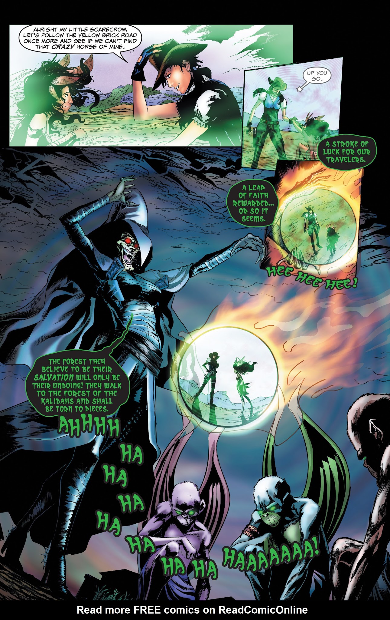 Read online Legend of Oz: The Wicked West (2015) comic -  Issue #3 - 10