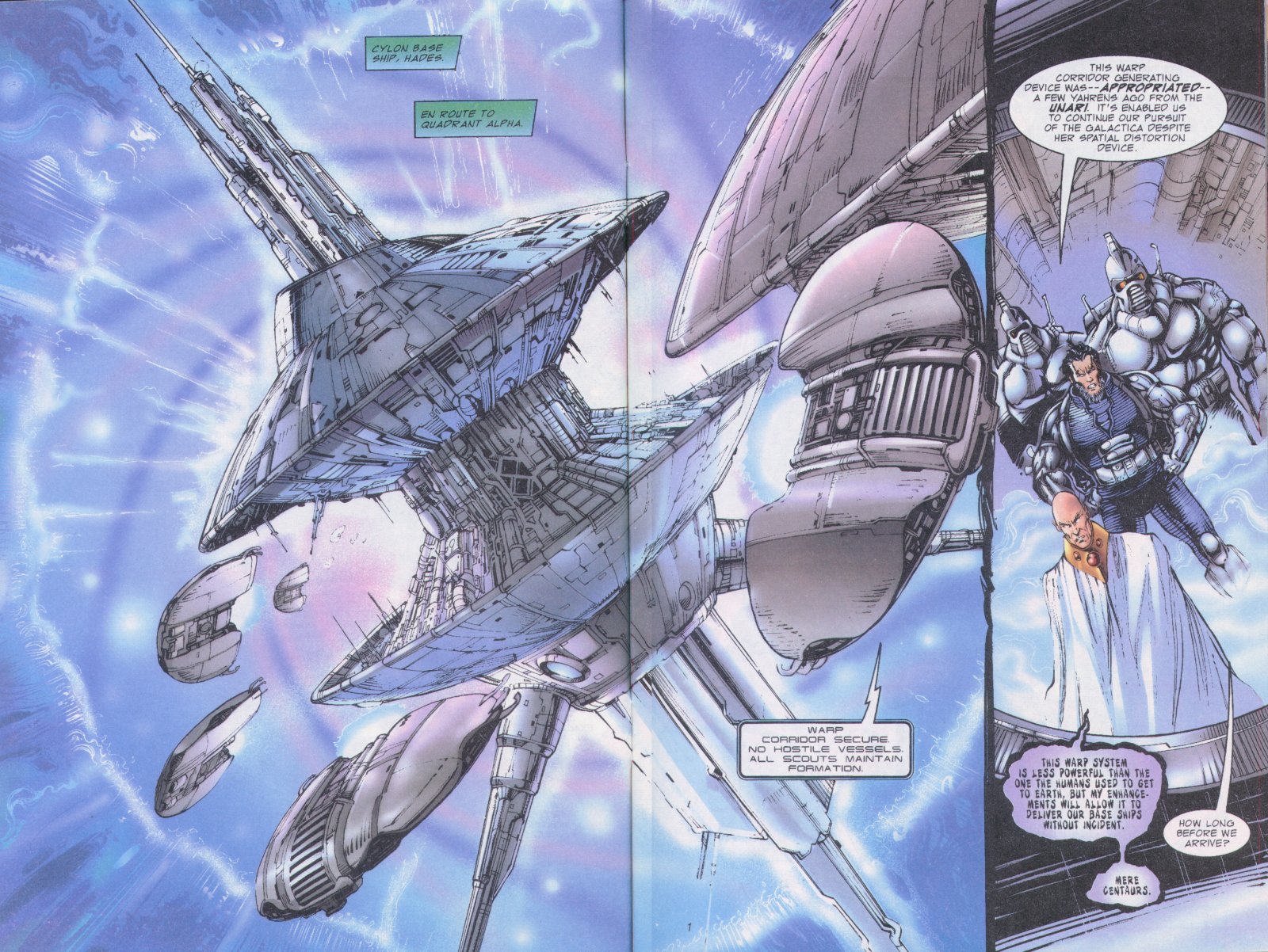 Read online Battlestar Galactica (1995) comic -  Issue #3 - 8
