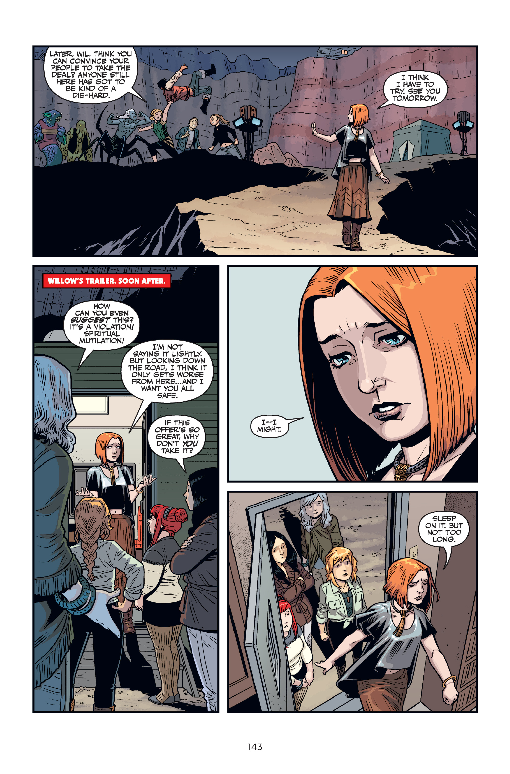Read online Buffy the Vampire Slayer Season 11 comic -  Issue # _Library Edition (Part 2) - 44