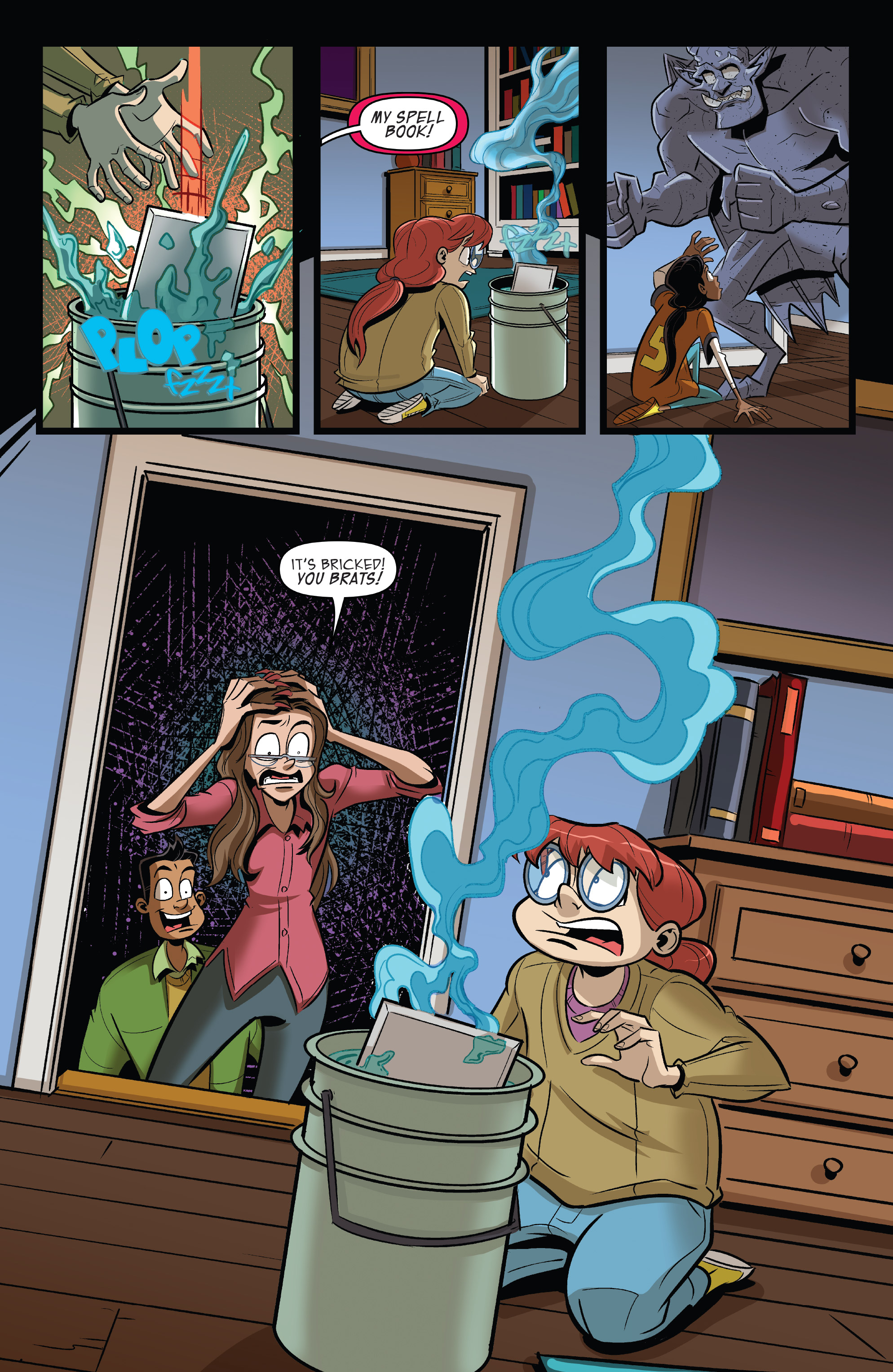 Read online Goosebumps: Horrors of the Witch House comic -  Issue #3 - 19