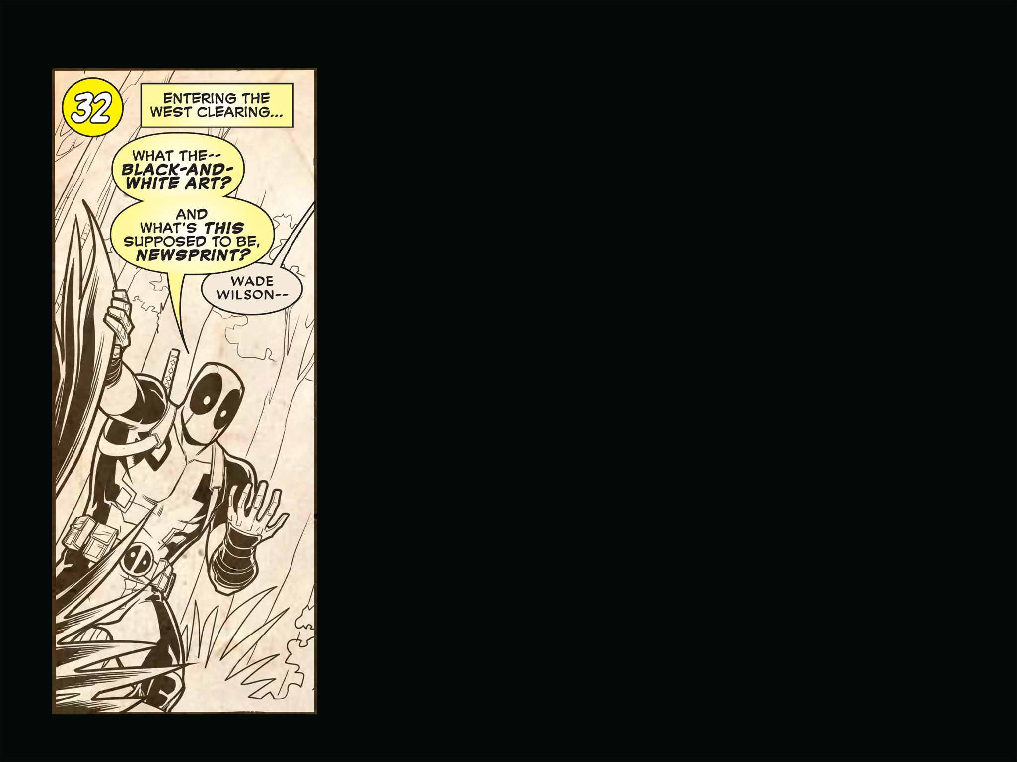 Read online You Are Deadpool comic -  Issue #3 - 34
