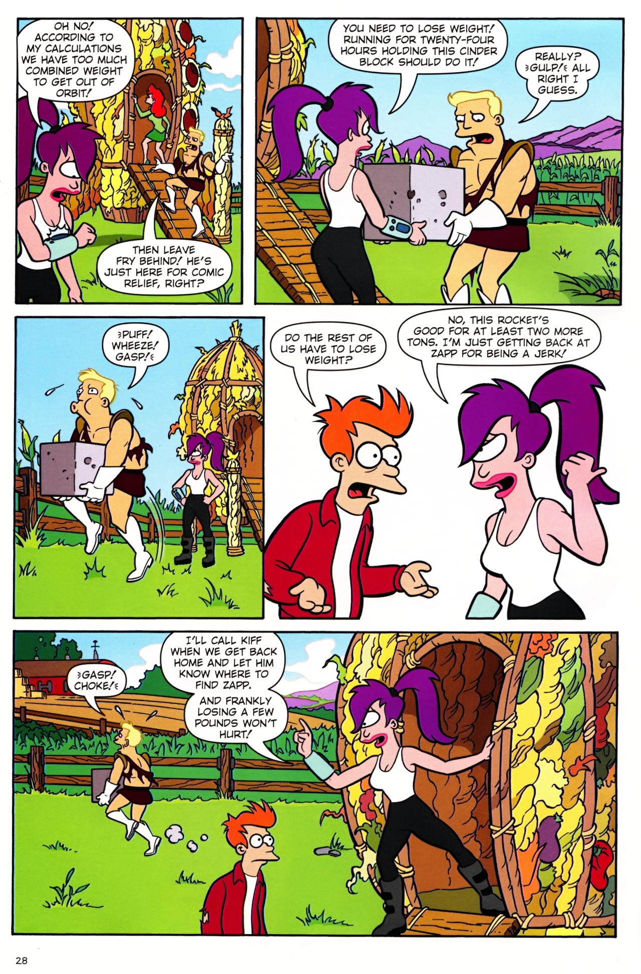 Read online Futurama Comics comic -  Issue #37 - 23
