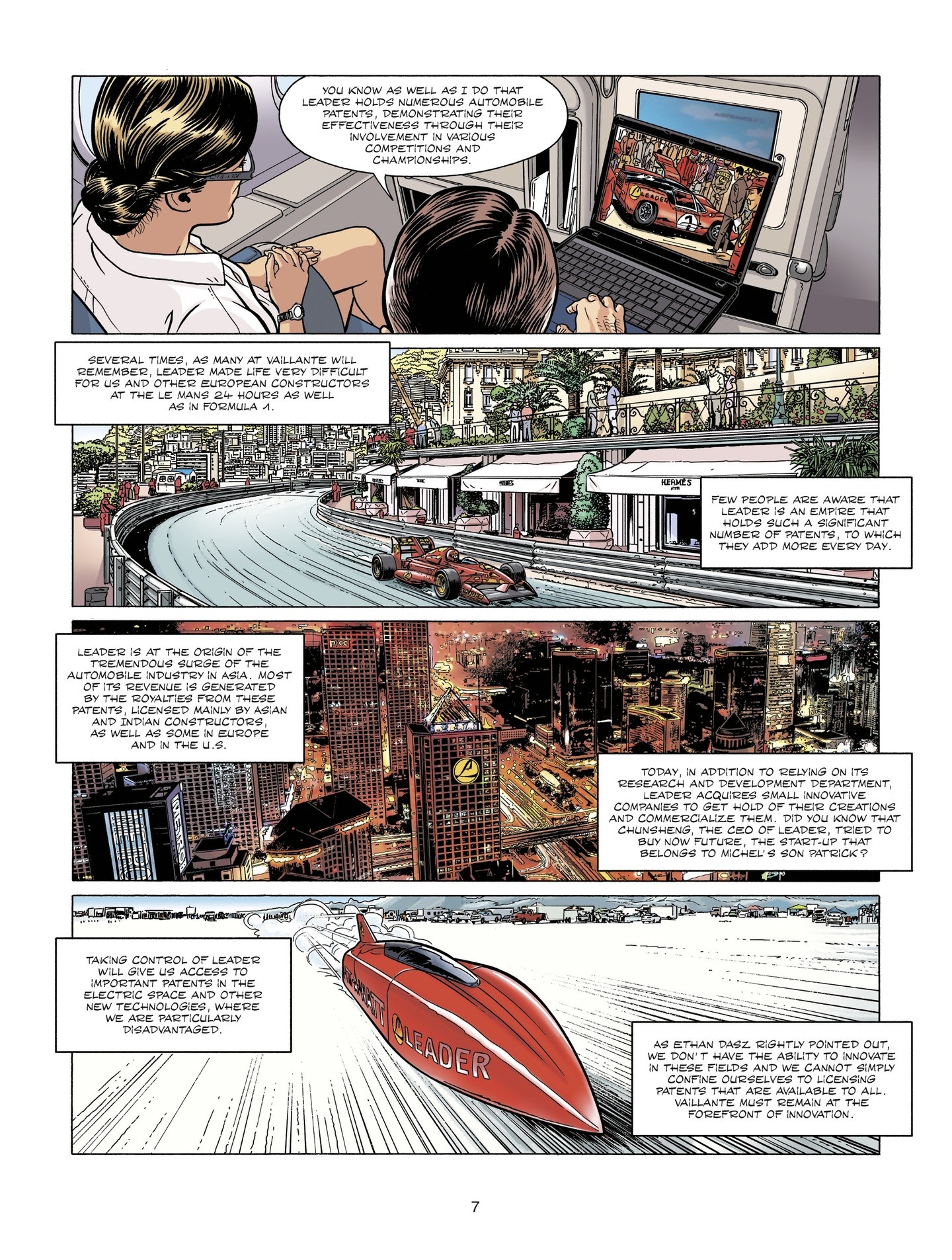 Read online Michel Vaillant comic -  Issue #4 - 7