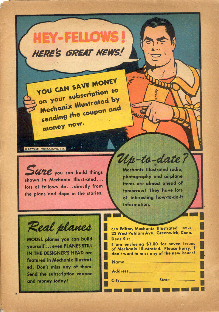 Read online Captain Marvel Adventures comic -  Issue #62 - 51